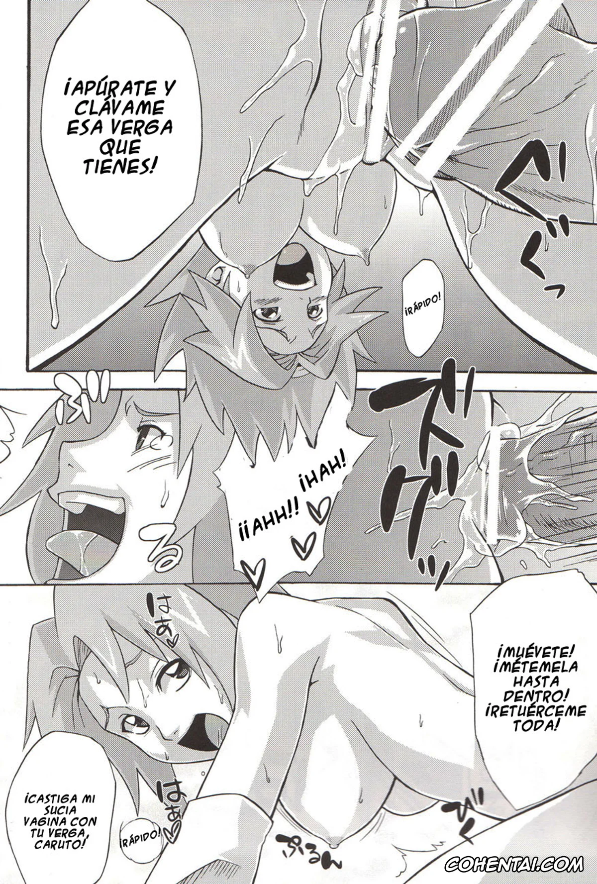 NARUTO porno, Hinata Hyuga porno, Naruto Uzumaki porno, Sakura Haruno porno, Yokubari Saboten (Naruto), pagina 11