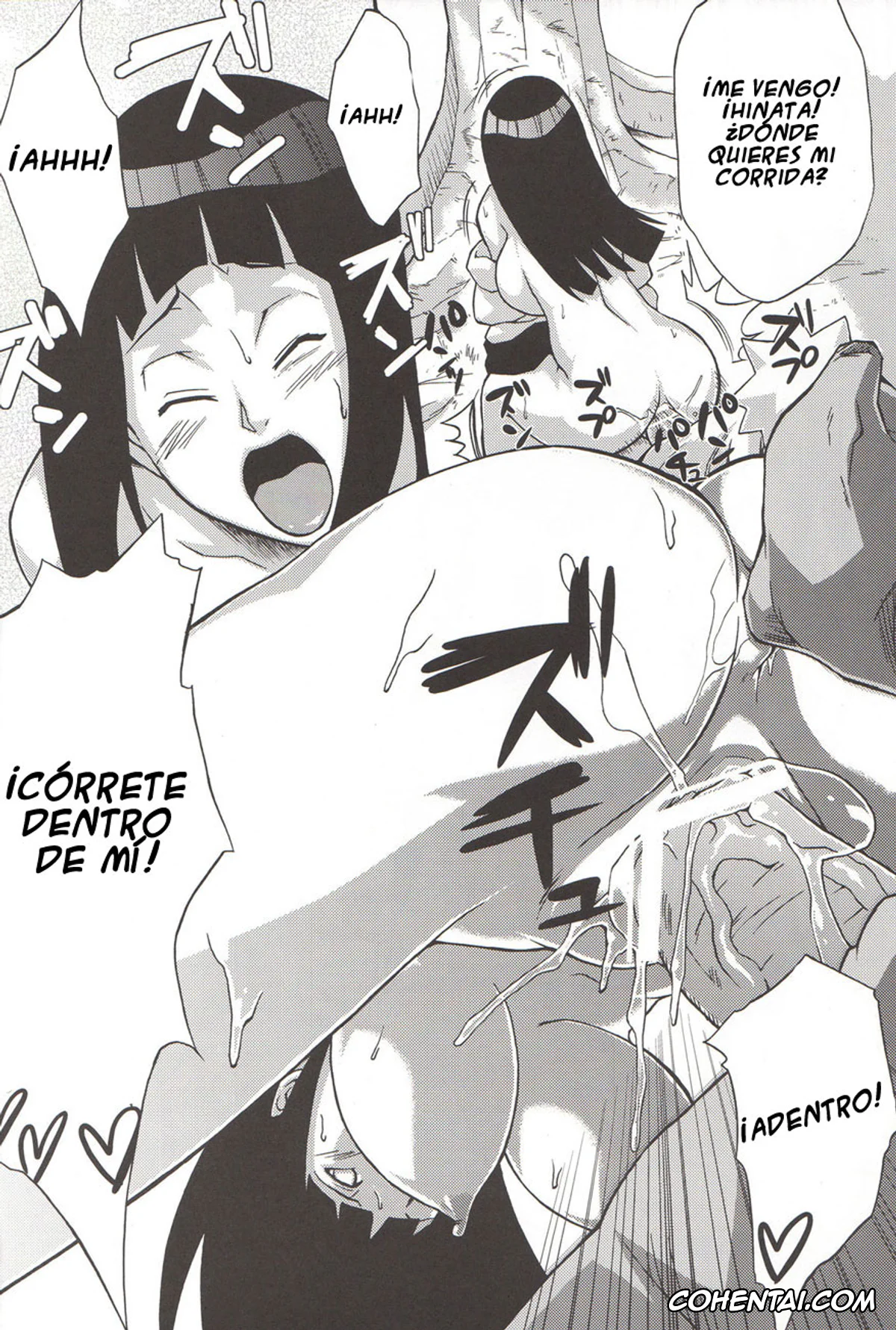 NARUTO xxx, Hinata Hyuga xxx, Naruto Uzumaki xxx, Sakura Haruno xxx, Yokubari Saboten (Naruto), pagina 25