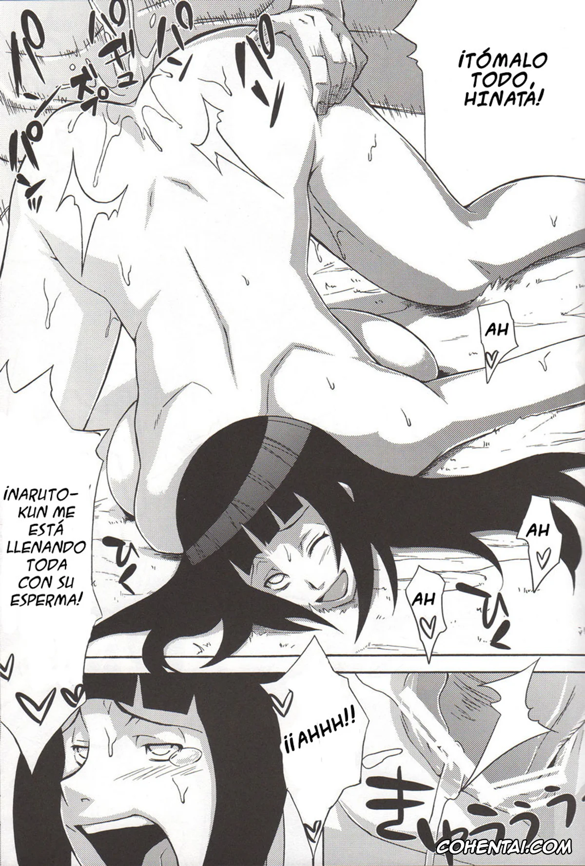 NARUTO porno, Hinata Hyuga porno, Naruto Uzumaki porno, Sakura Haruno porno, Yokubari Saboten (Naruto), pagina 26