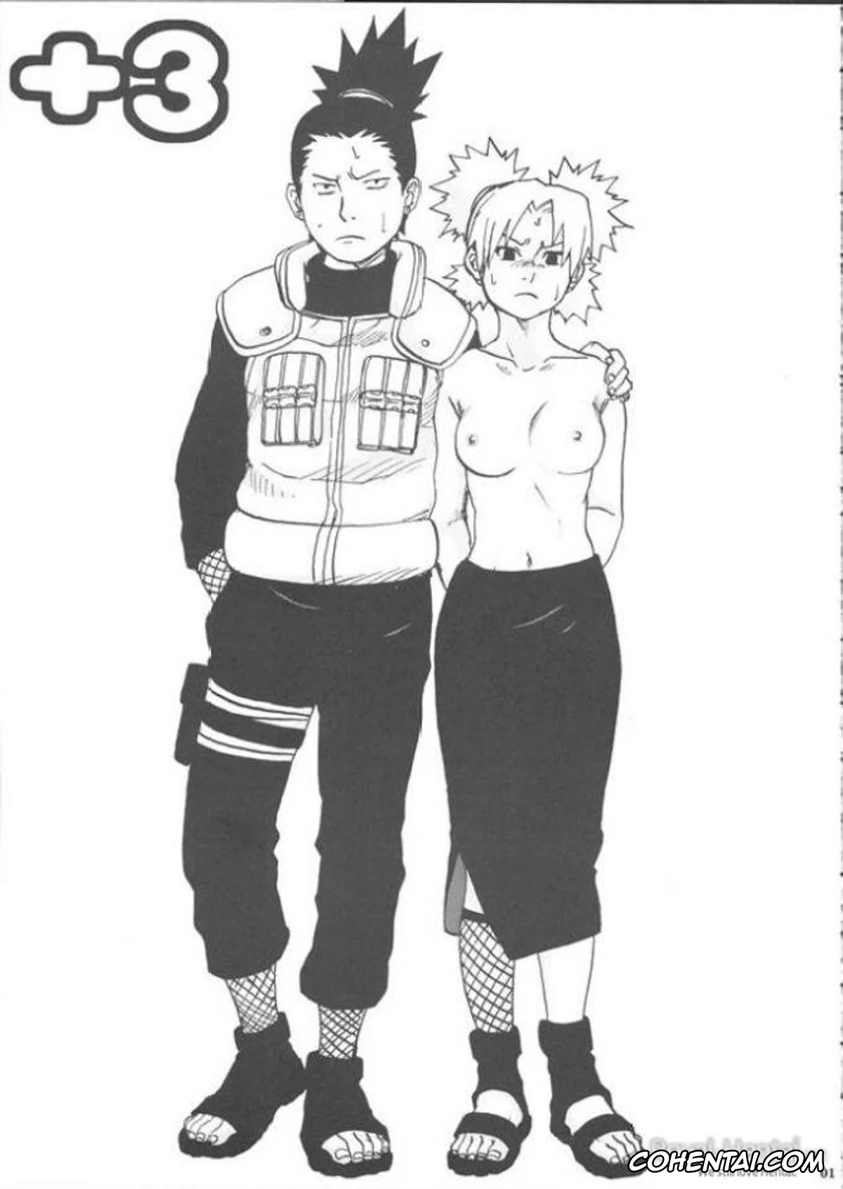 NARUTO hentai, Shikamaru Nara hentai, Temari hentai, +3 (Naruto), pagina 3