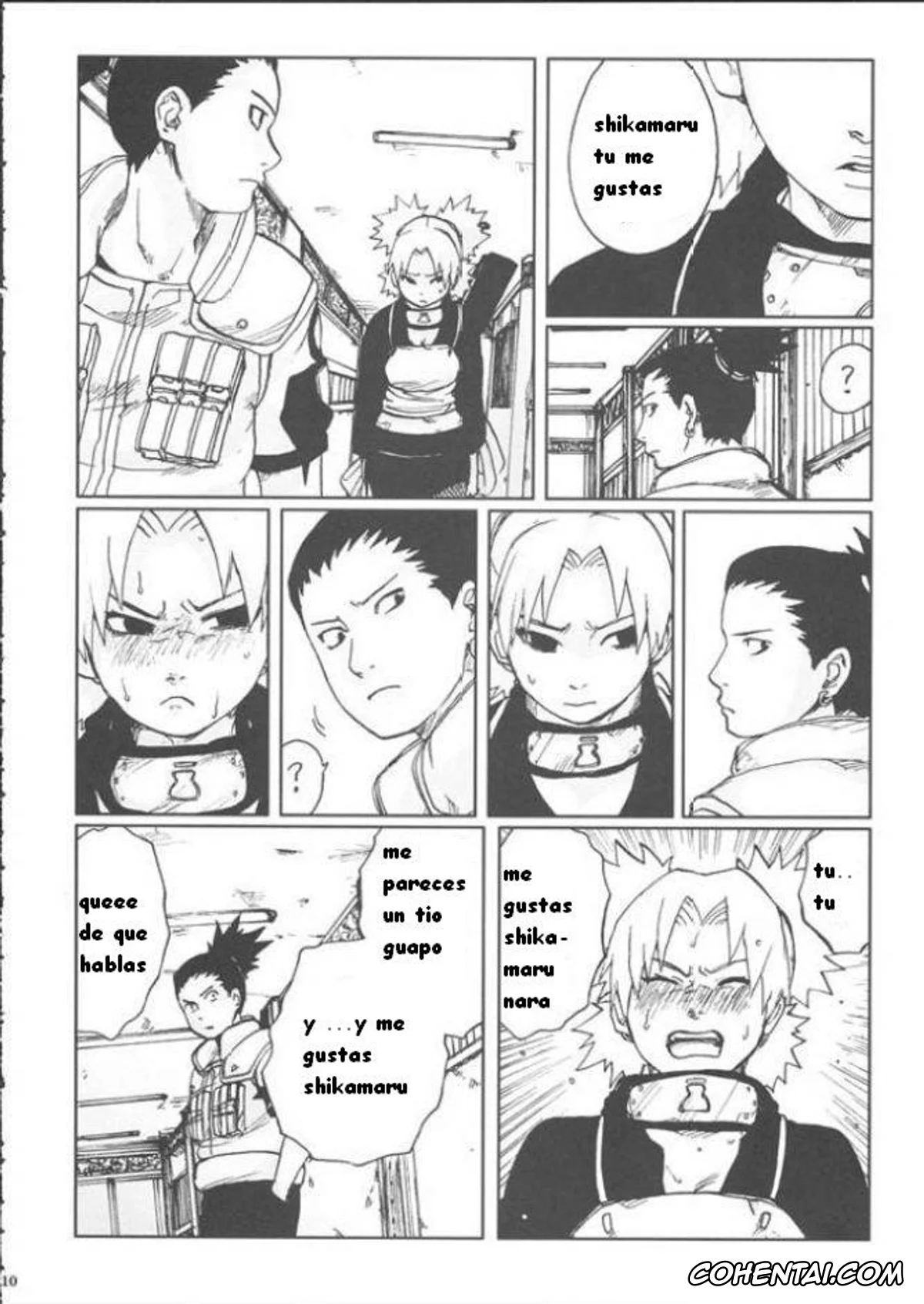 NARUTO hentai, Shikamaru Nara hentai, Temari hentai, +3 (Naruto), pagina 12