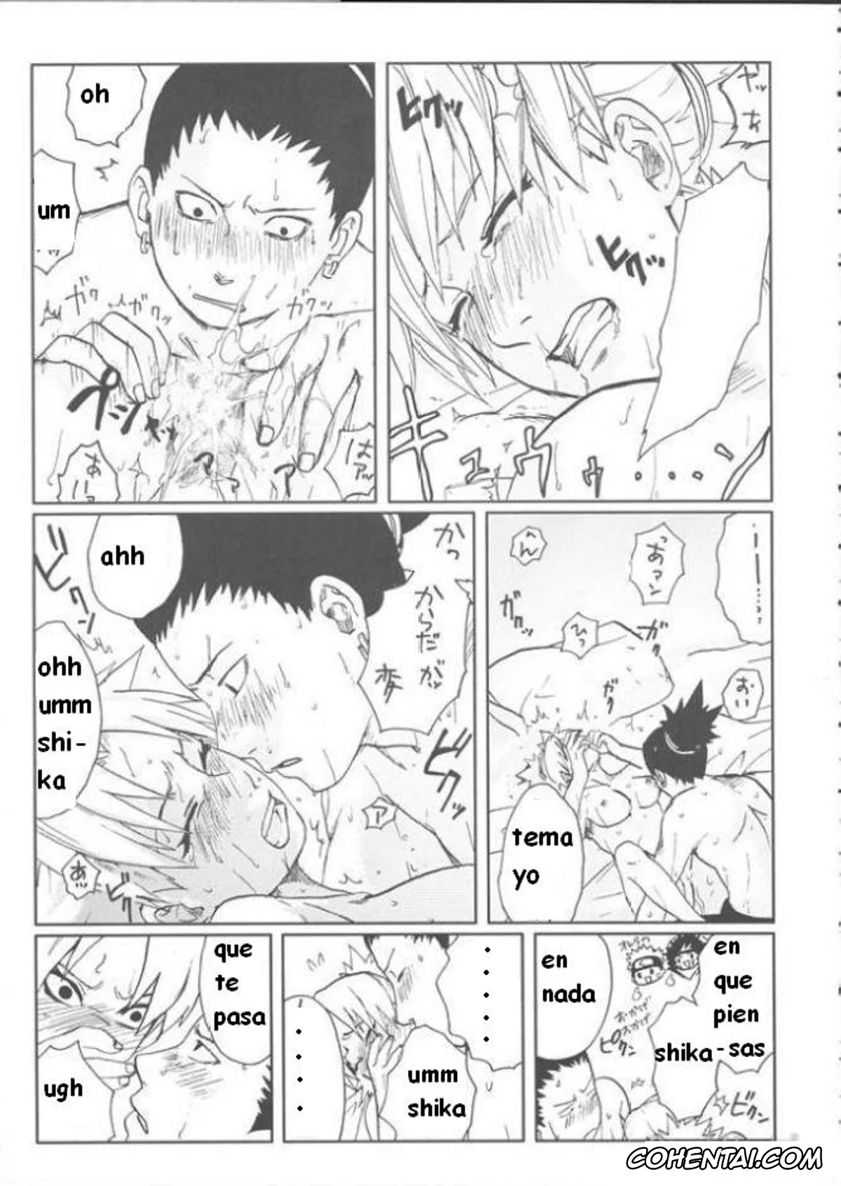NARUTO hentai, Shikamaru Nara hentai, Temari hentai, +3 (Naruto), pagina 21