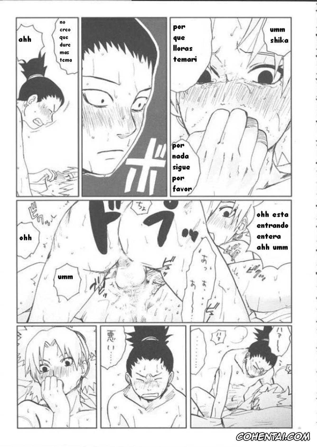 NARUTO hentai, Shikamaru Nara hentai, Temari hentai, +3 (Naruto), pagina 27