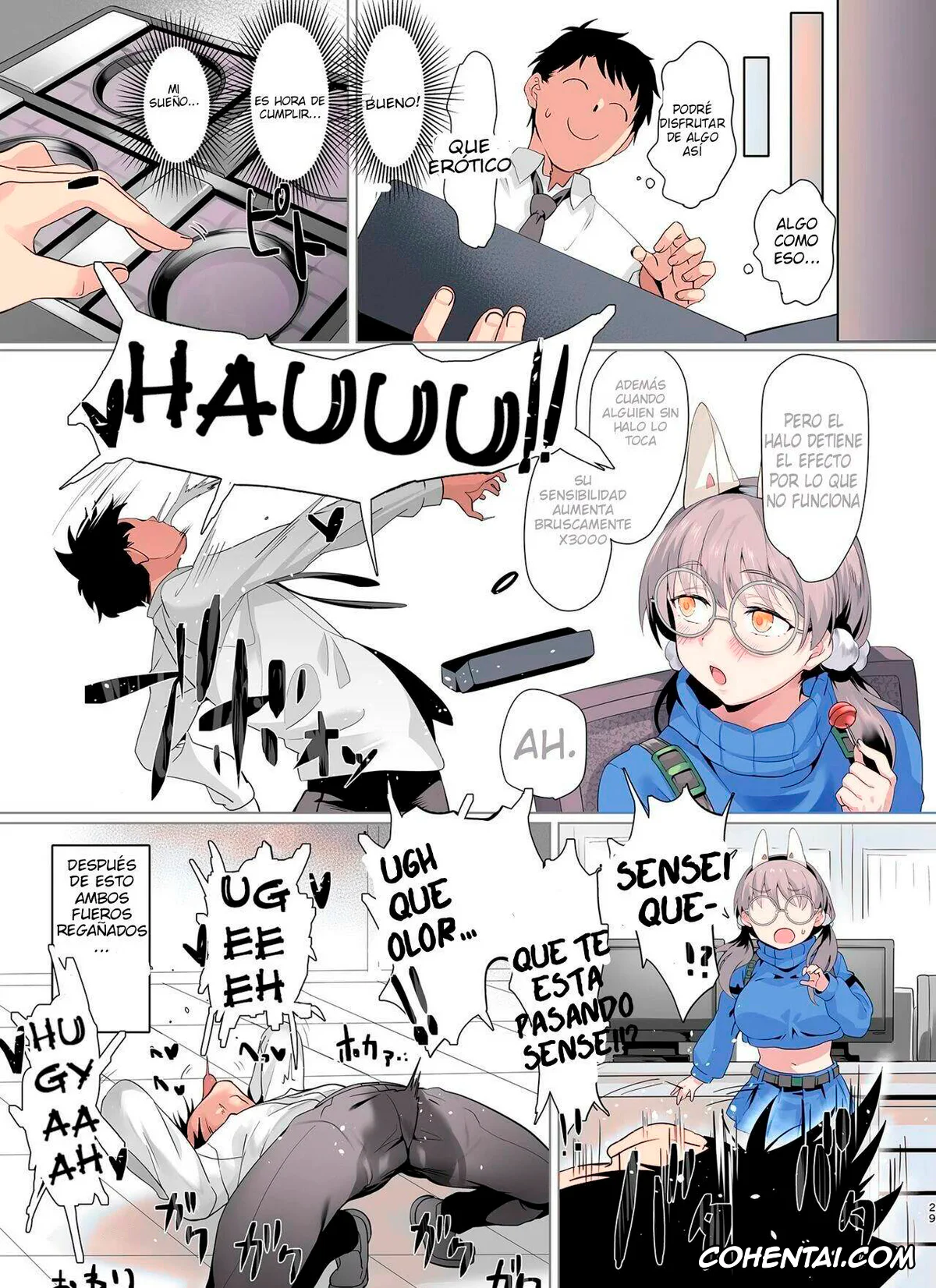 Blue Archive hentai, Moe Kazekura hentai, Sensei hentai, Ui Kozeki hentai, Mechanized Memories (Blue Archive), pagina 27