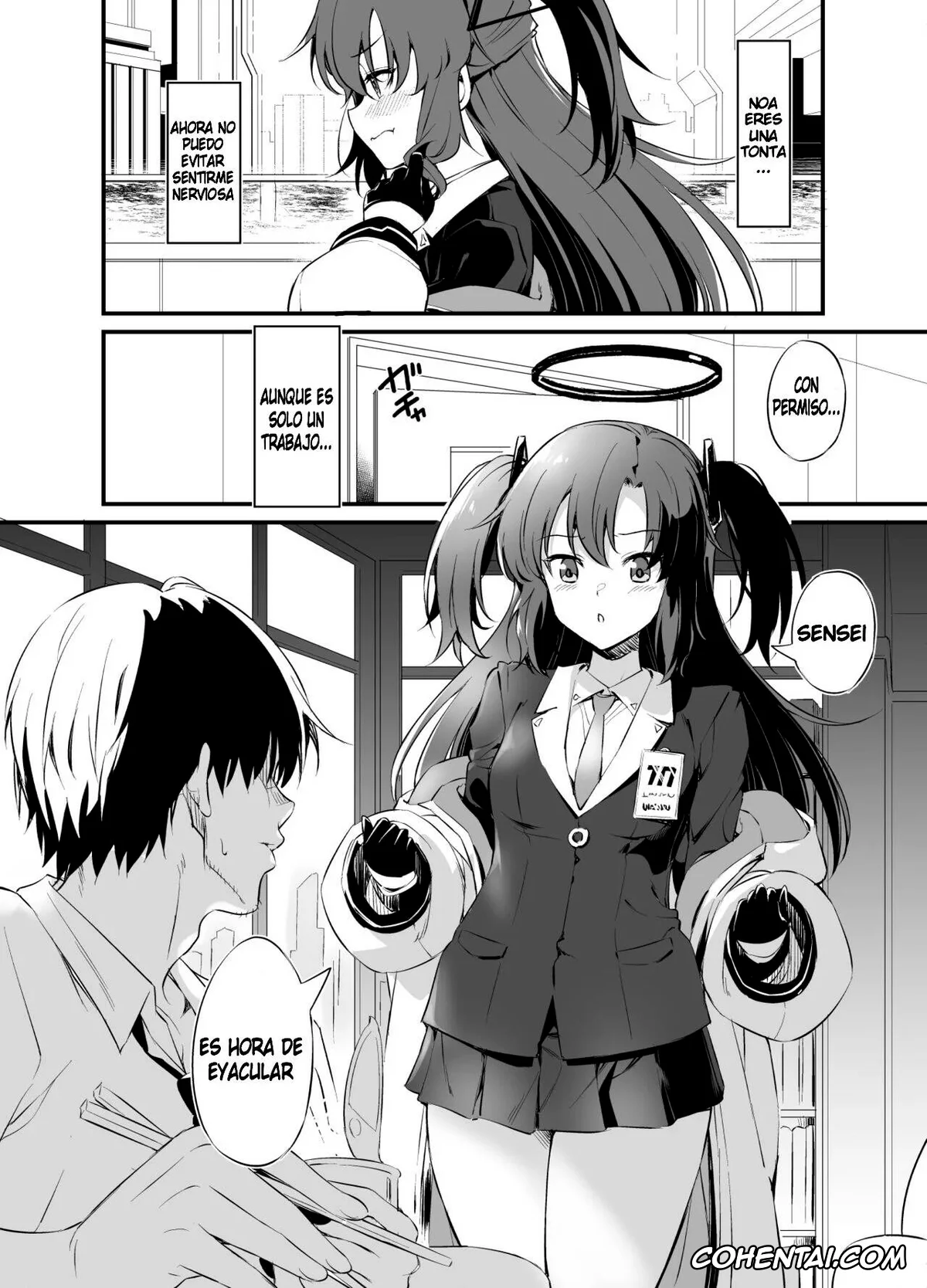 Blue Archive xxx, Noa Ushio xxx, Sensei xxx, Yuuka Hayase xxx, Sensei! Shasei no Jikan desu yo (Blue Archive), pagina 7