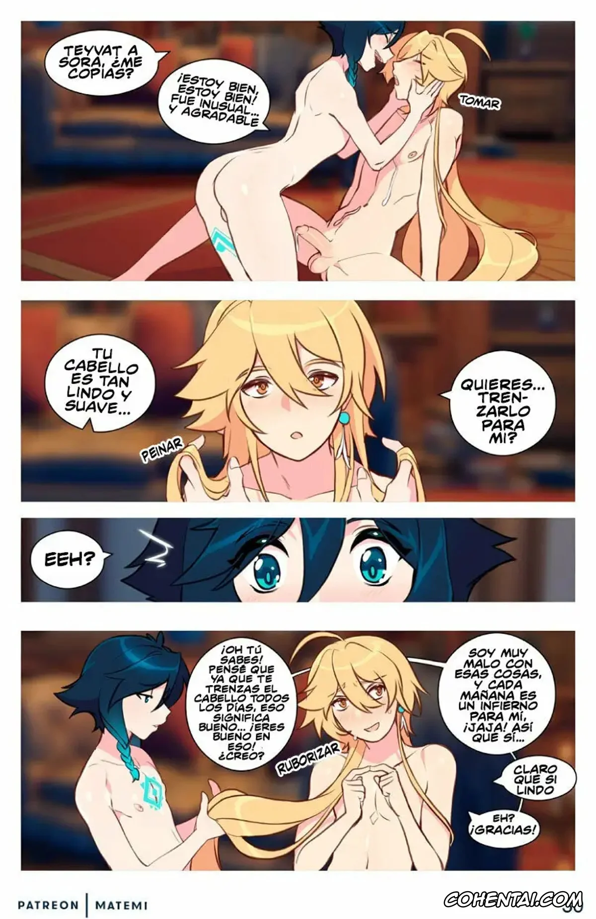 Genshin Impact xxx, Aether xxx, Venti xxx, Venti X Aether (Genshin Impact), pagina 31