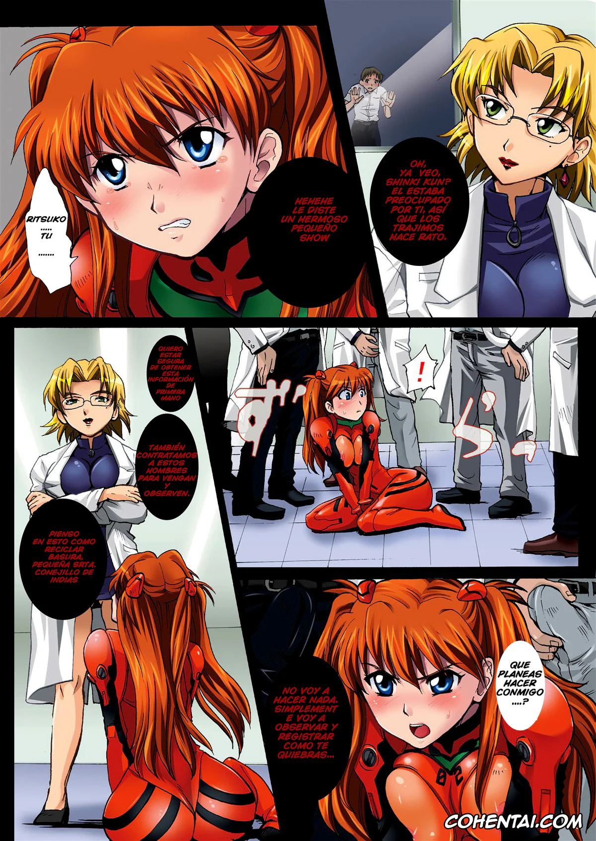 Neon Genesis Evangelion porno, Asuka Langley Soryu porno, Shinji Ikari porno, Nakisakebu Omocha (Neon Genesis Evangelion), pagina 5