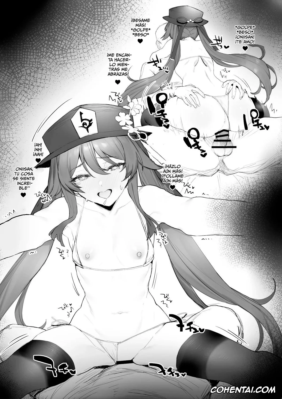 Genshin Impact hentai, Hu Tao hentai, Ryokan de Ichaicha (Genshin Impact), pagina 9