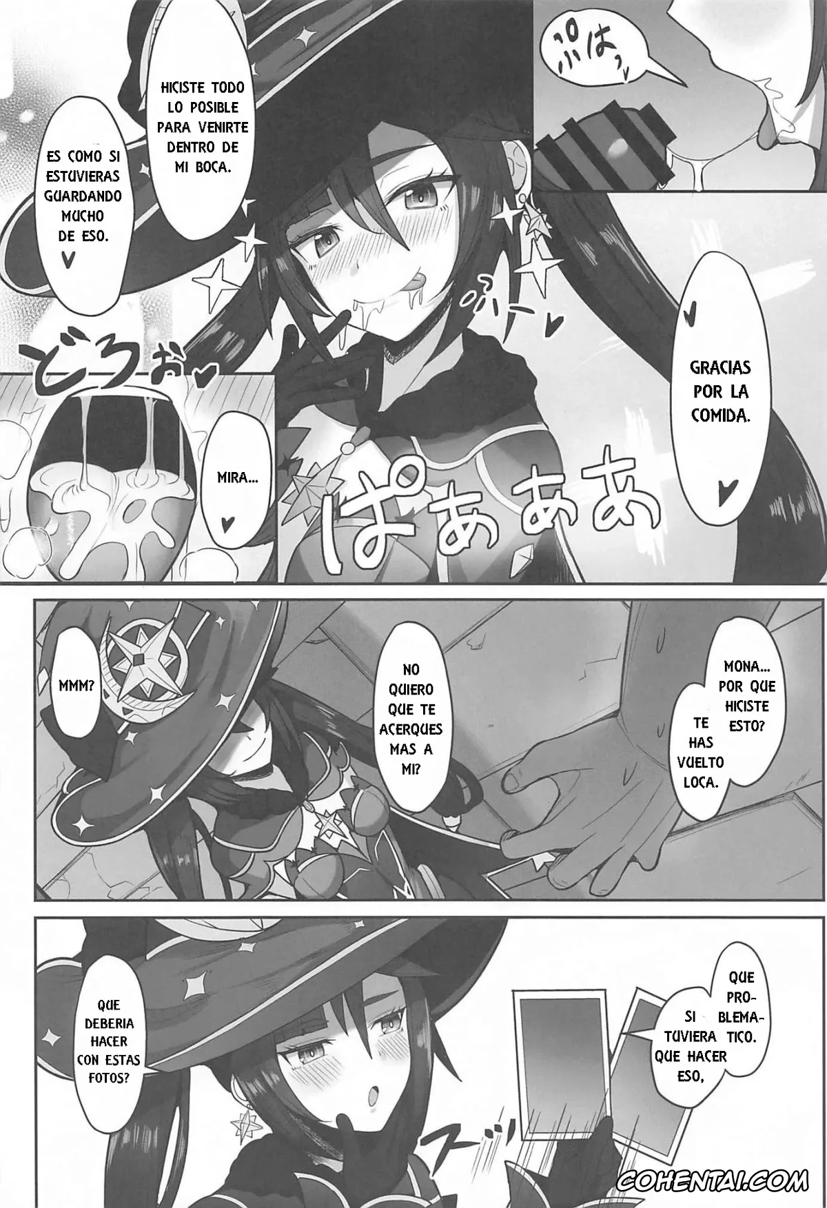 Genshin Impact xxx, Aether xxx, Mona Megistus xxx, Mona to Konya wa Karasawagi (Genshin Impact), pagina 7