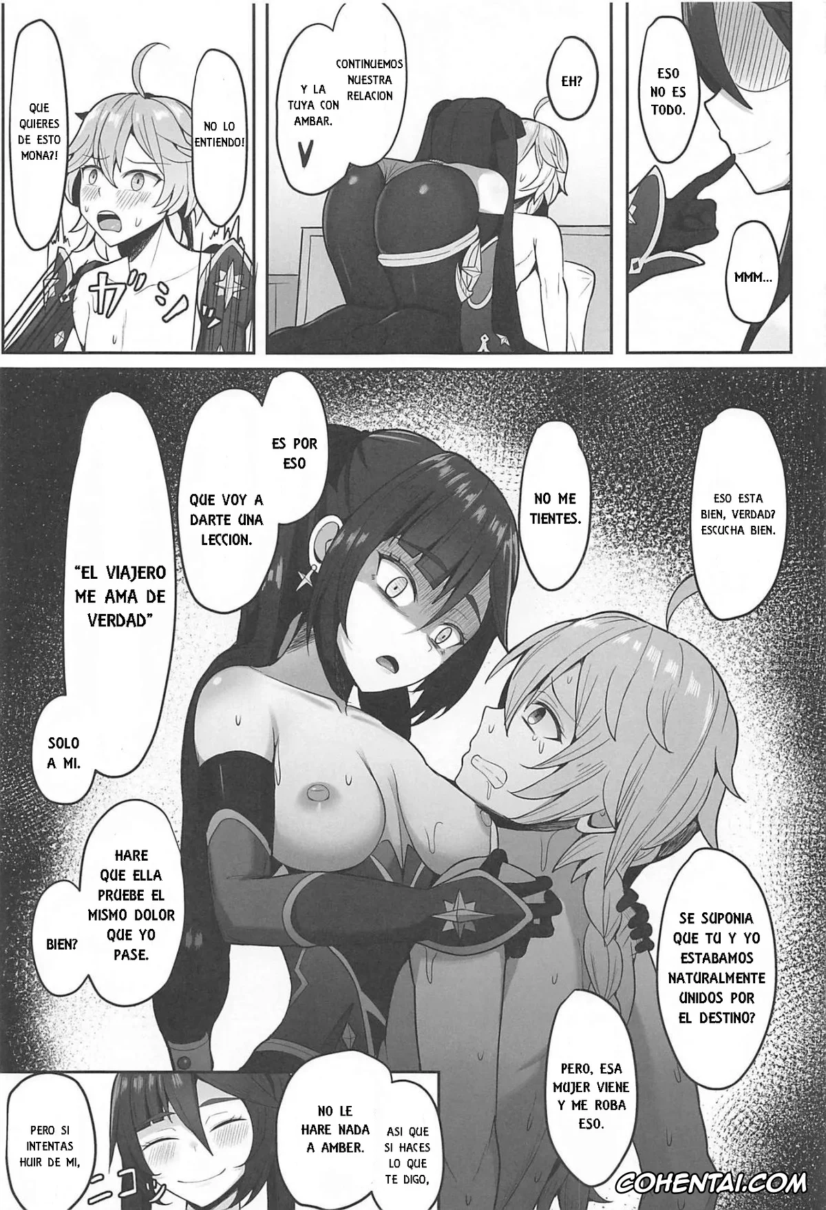 Genshin Impact hentai, Aether hentai, Mona Megistus hentai, Mona to Konya wa Karasawagi (Genshin Impact), pagina 24