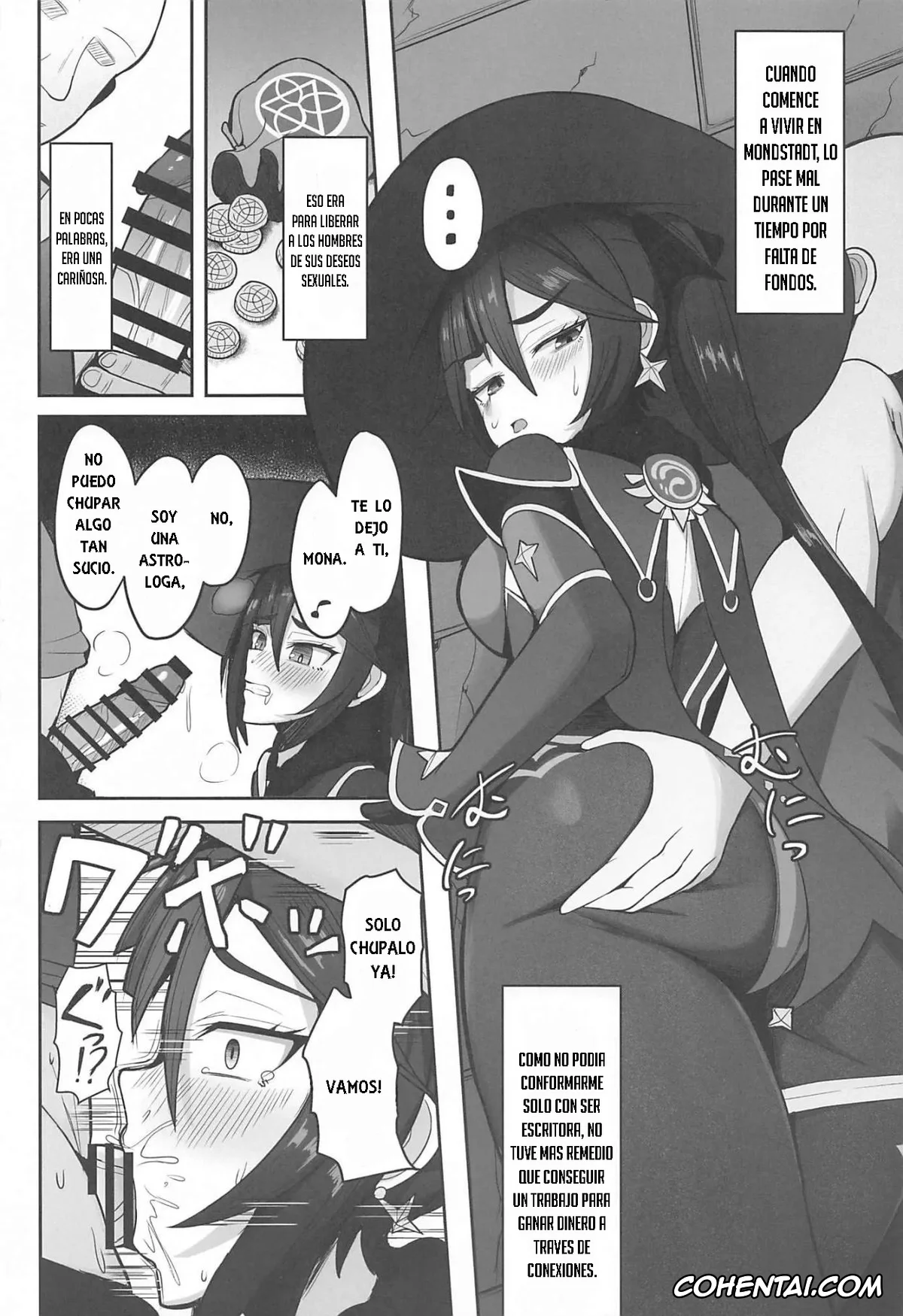 Genshin Impact porno, Aether porno, Mona Megistus porno, Mona to Konya wa Karasawagi (Genshin Impact), pagina 26