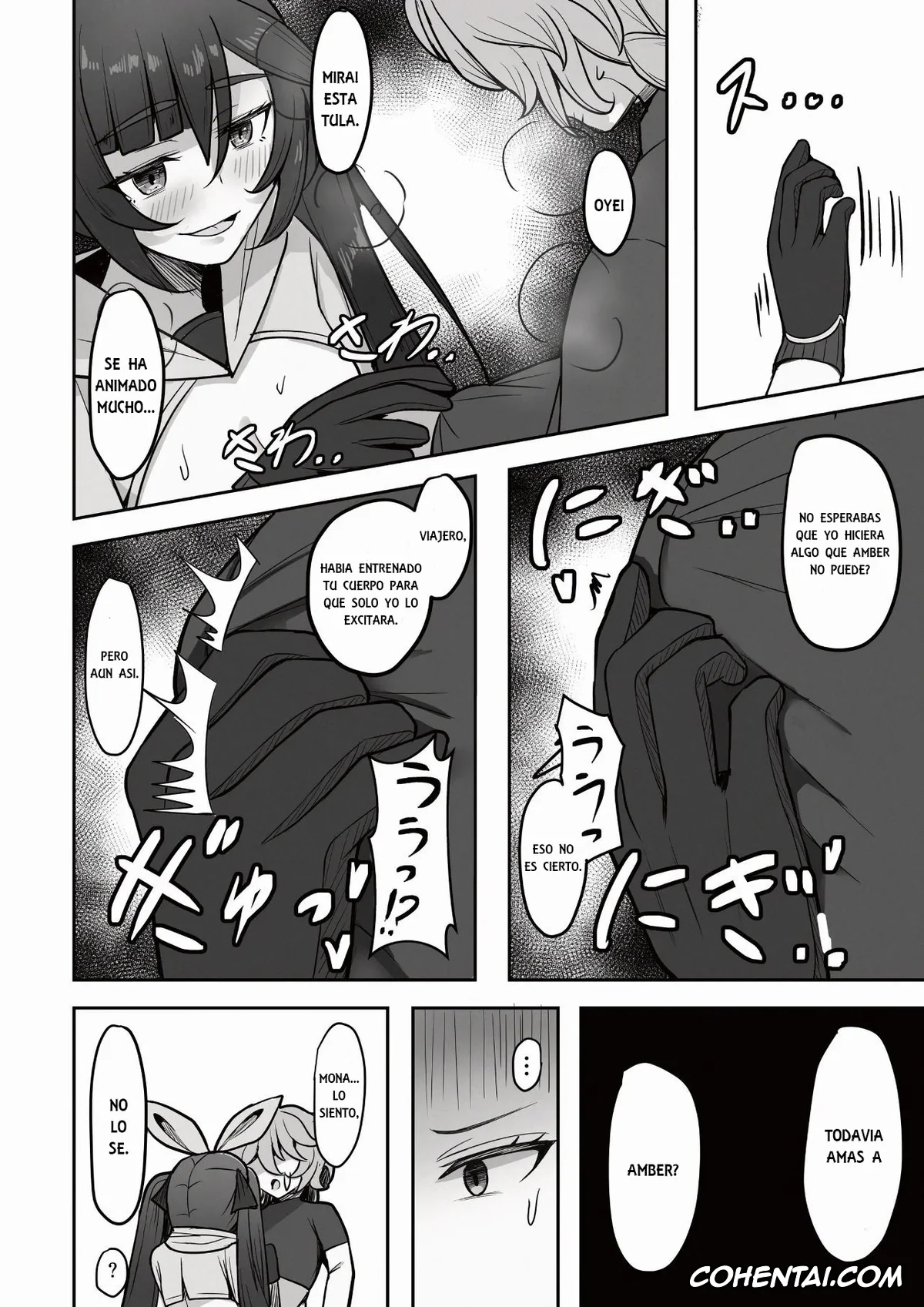 Genshin Impact hentai, Aether hentai, Mona Megistus hentai, Boku, Hontou wa Mona no Koto ga Suki nanda (Genshin Impact), pagina 15