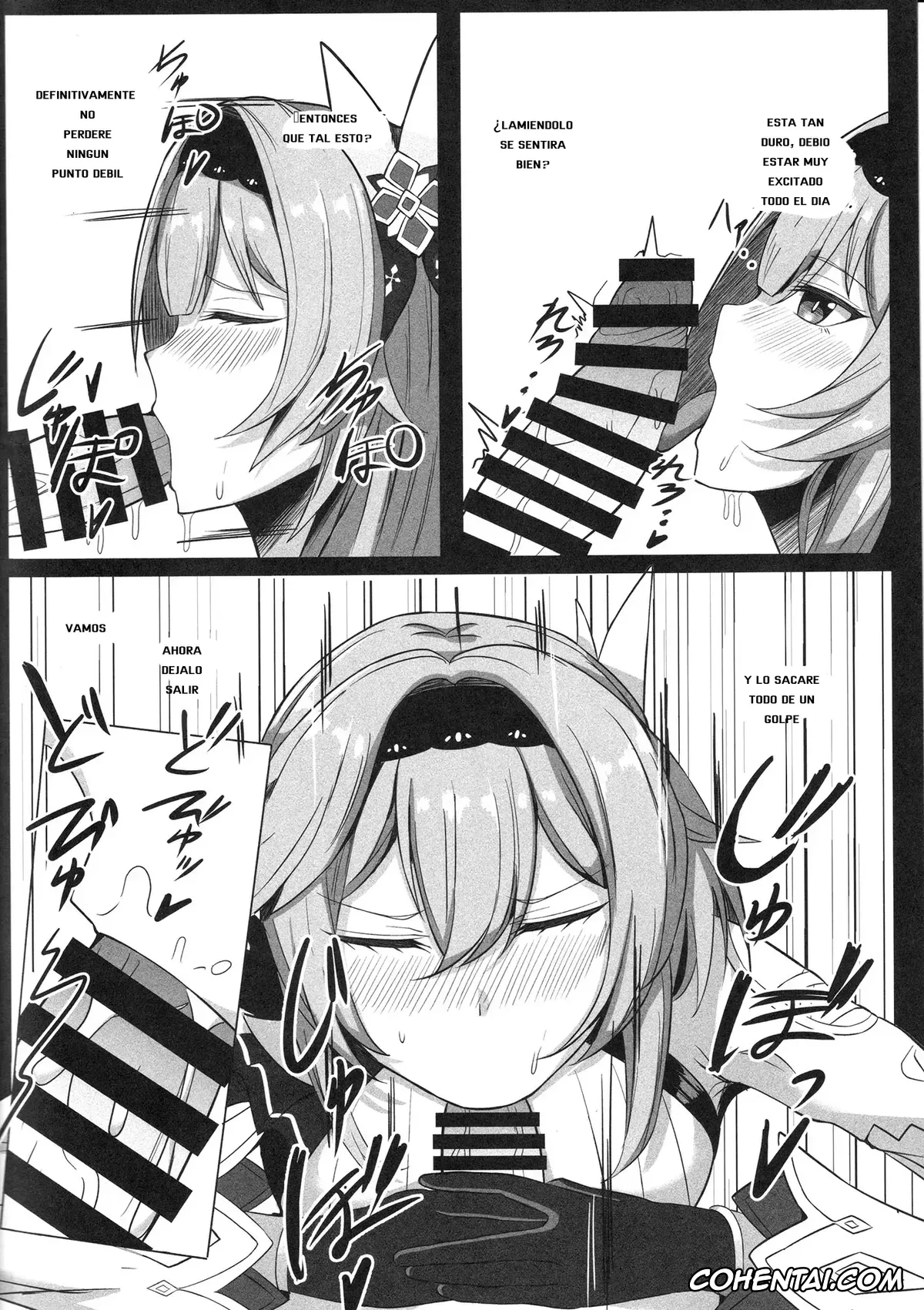 Genshin Impact hentai, Aether hentai, Eula Lawrence hentai, Jean Gunnhildr hentai, Rosaria hentai, TEYVAT FRIENDS (Genshin Impact), pagina 3