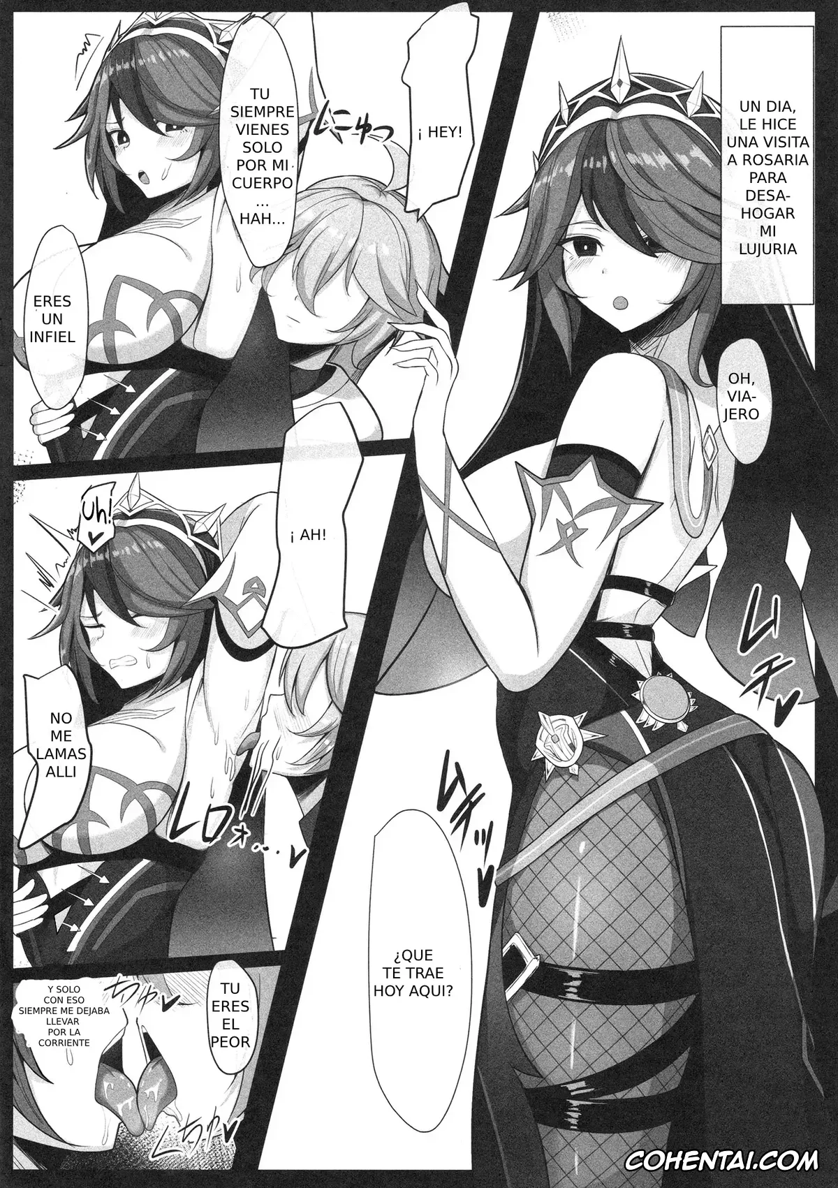 Genshin Impact xxx, Aether xxx, Eula Lawrence xxx, Jean Gunnhildr xxx, Rosaria xxx, TEYVAT FRIENDS (Genshin Impact), pagina 7