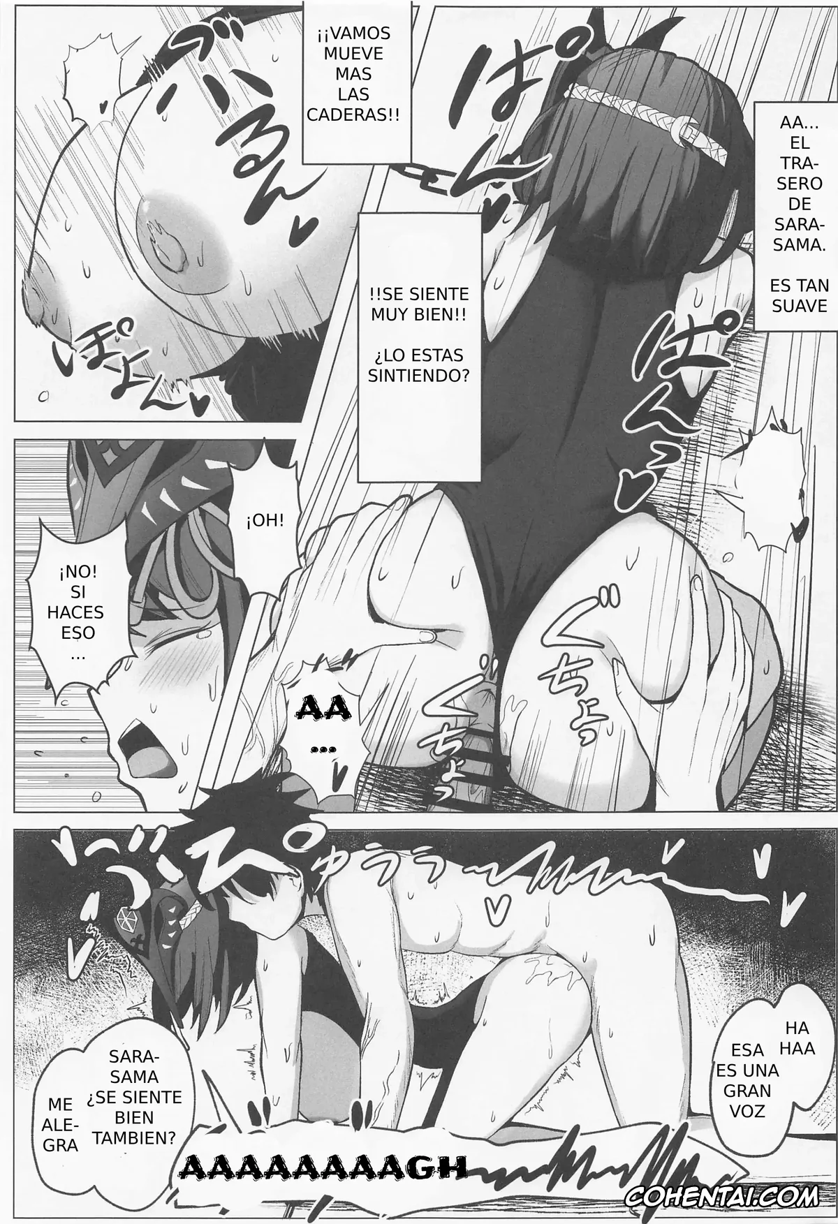 Genshin Impact hentai, Sara Kujou hentai, Kimi Nashi ja Irarenai (Genshin Impact), pagina 12