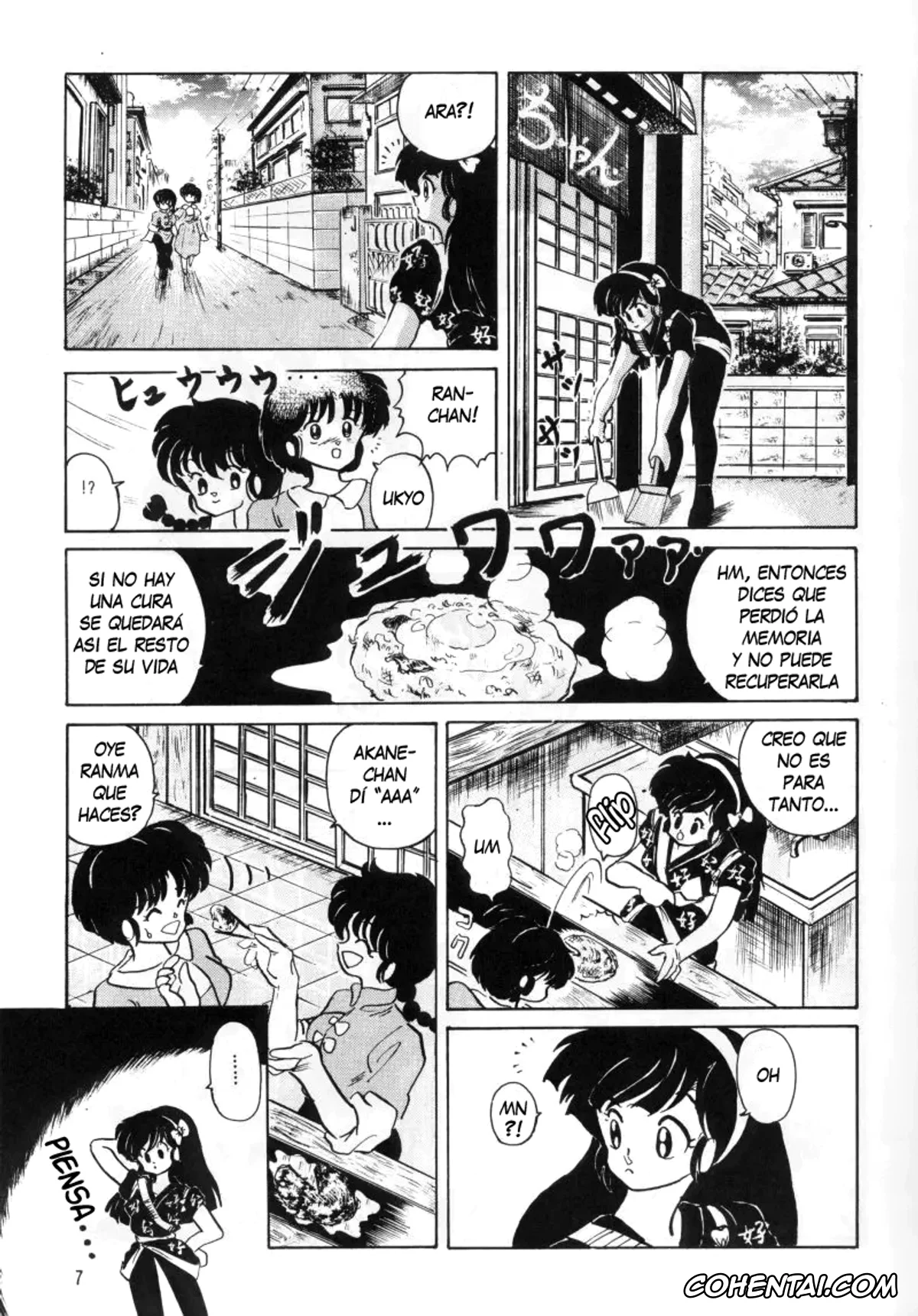 Ranma 1/2 xxx, Akane Tendo xxx, Nabiki Tendo xxx, Ranma Saotome xxx, Ukyo Kuonji xxx, Ambi 1/2 (Ranma 1/2), pagina 10