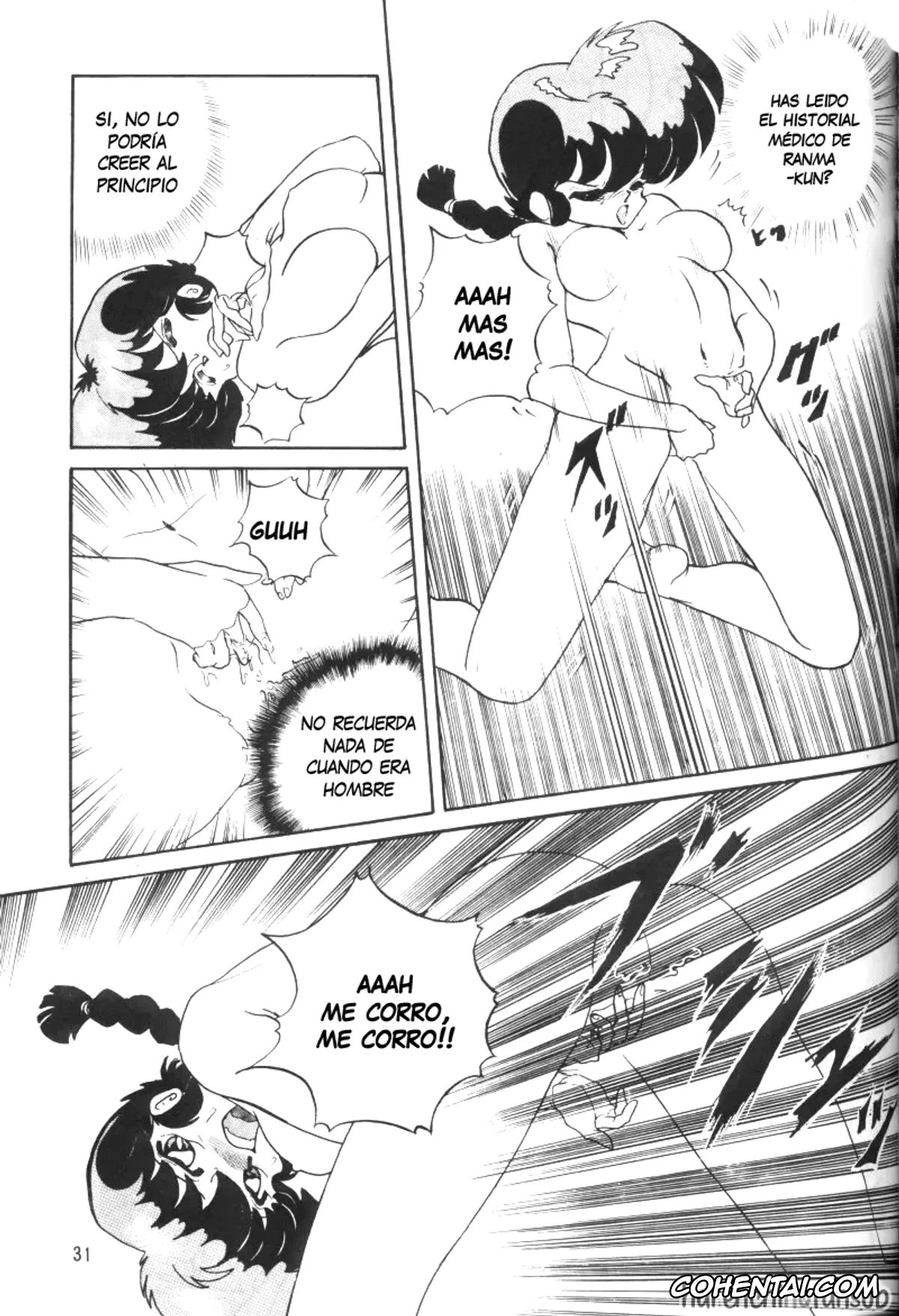Ranma 1/2 xxx, Akane Tendo xxx, Nabiki Tendo xxx, Ranma Saotome xxx, Ukyo Kuonji xxx, Ambi 1/2 (Ranma 1/2), pagina 34