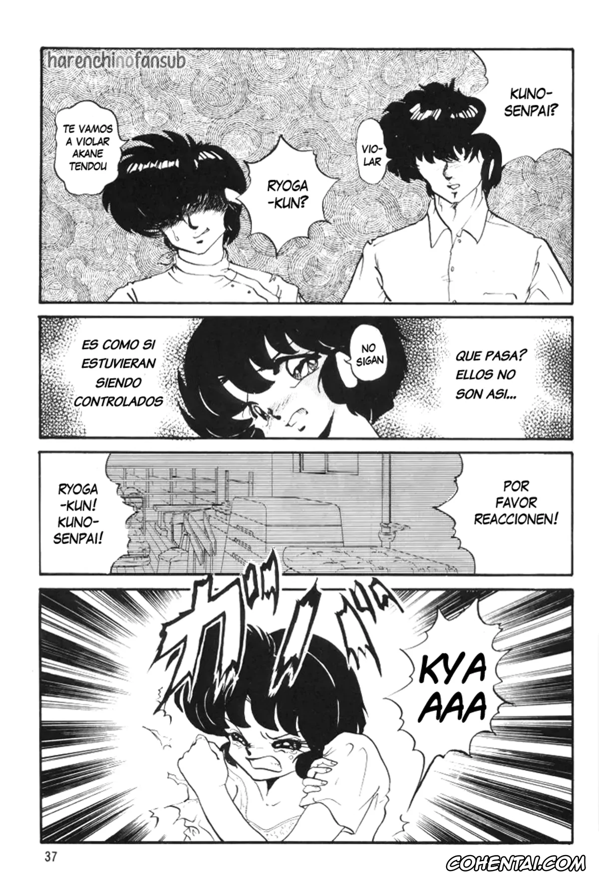 Ranma 1/2 xxx, Akane Tendo xxx, Nabiki Tendo xxx, Ranma Saotome xxx, Ukyo Kuonji xxx, Ambi 1/2 (Ranma 1/2), pagina 40