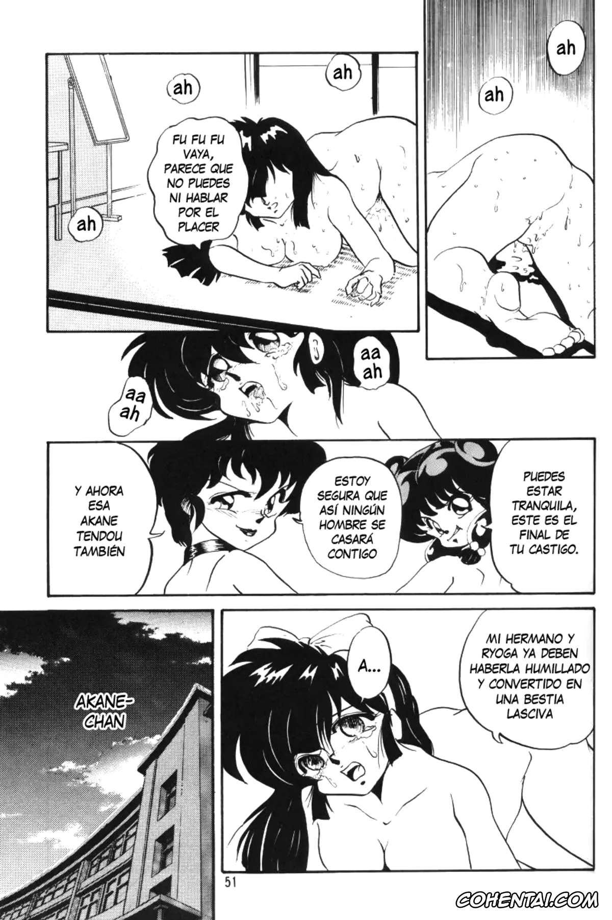 Ranma 1/2 hentai, Akane Tendo hentai, Nabiki Tendo hentai, Ranma Saotome hentai, Ukyo Kuonji hentai, Ambi 1/2 (Ranma 1/2), pagina 54
