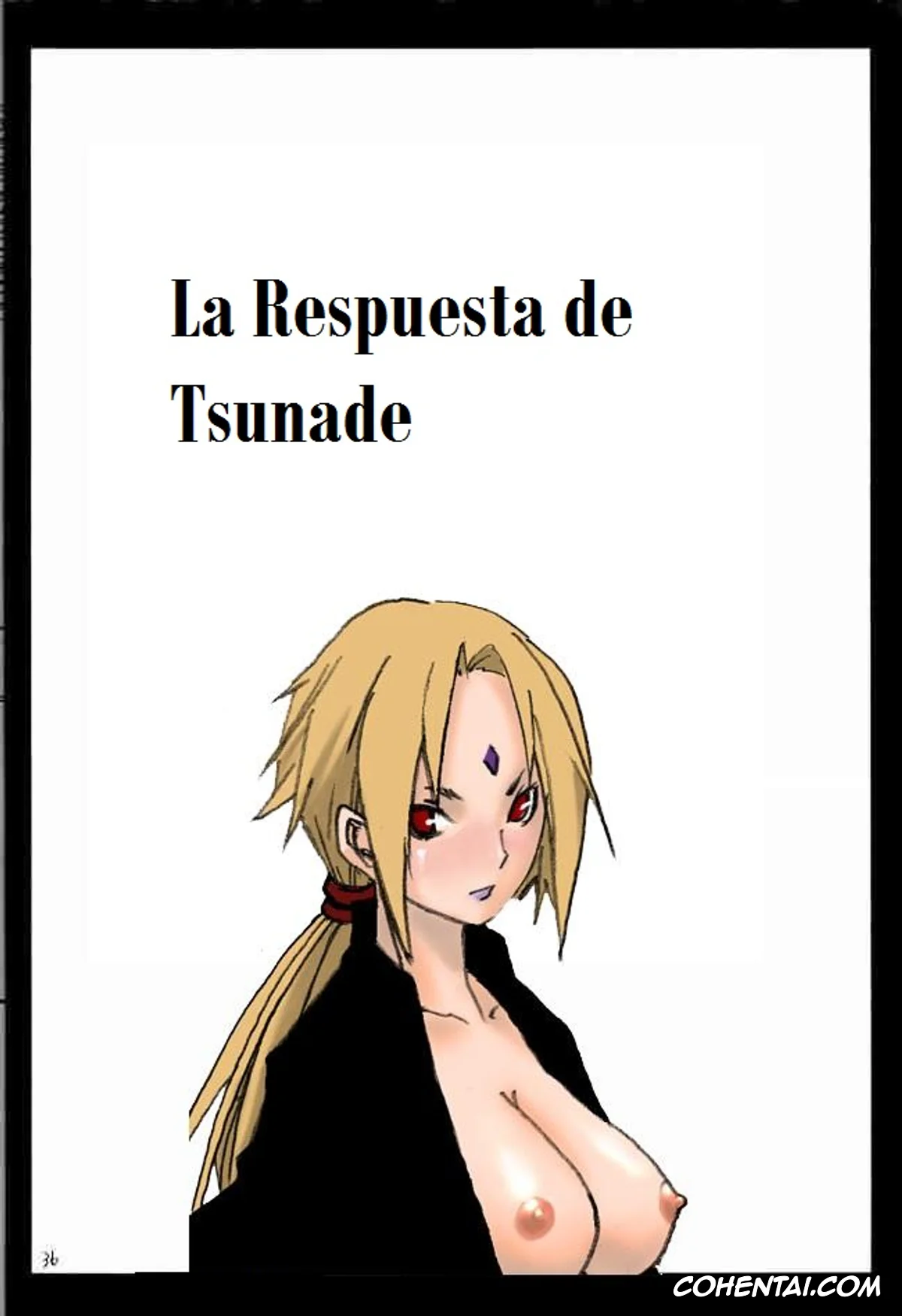 NARUTO xxx, Tsunade xxx, La Respuesta de Tsunade (Naruto), pagina 1
