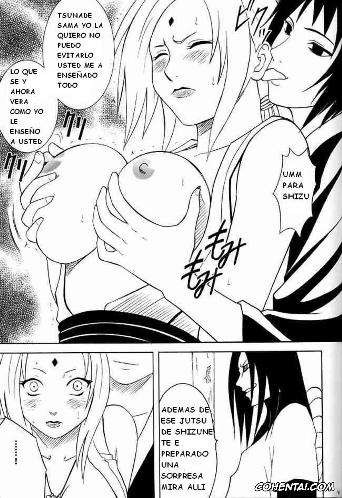 NARUTO hentai, Tsunade hentai, La Respuesta de Tsunade (Naruto), pagina 6