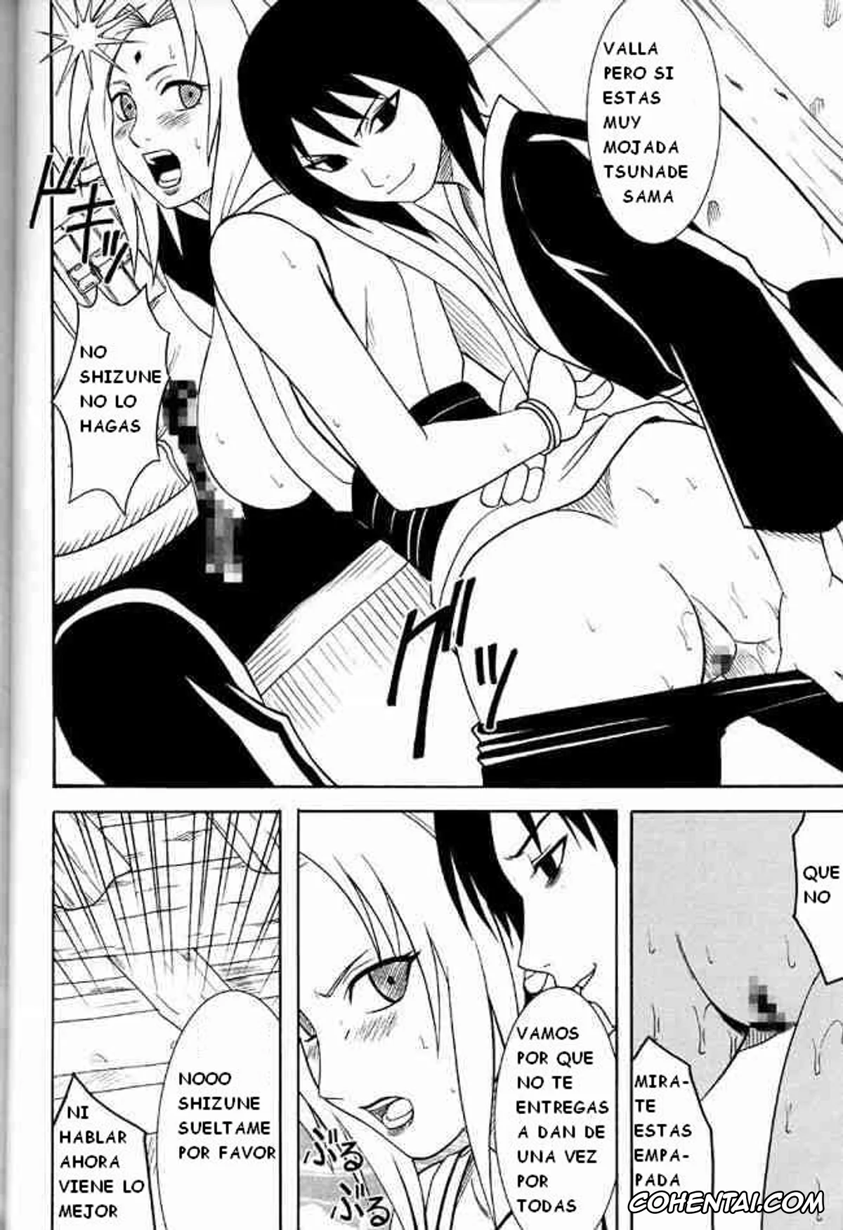 NARUTO porno, Tsunade porno, La Respuesta de Tsunade (Naruto), pagina 14