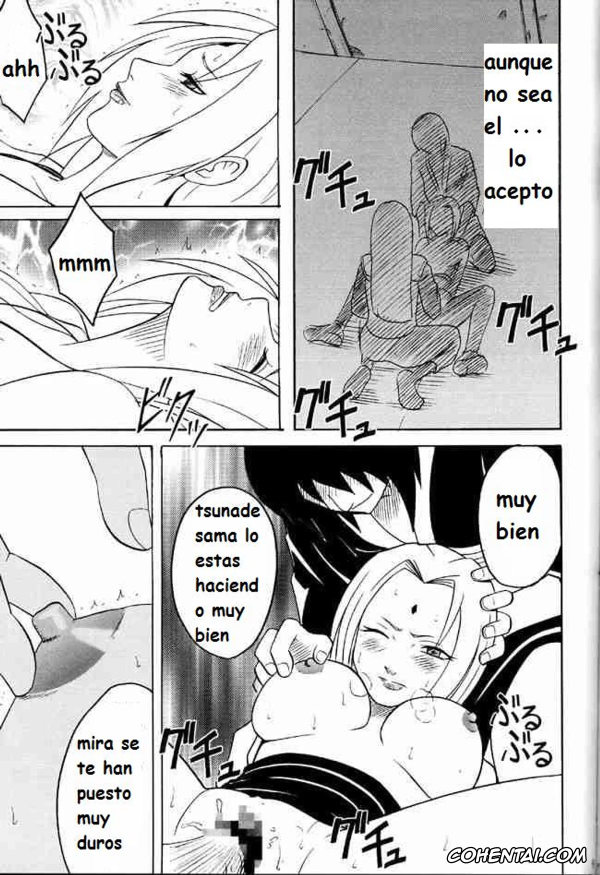 NARUTO porno, Tsunade porno, La Respuesta de Tsunade (Naruto), pagina 17