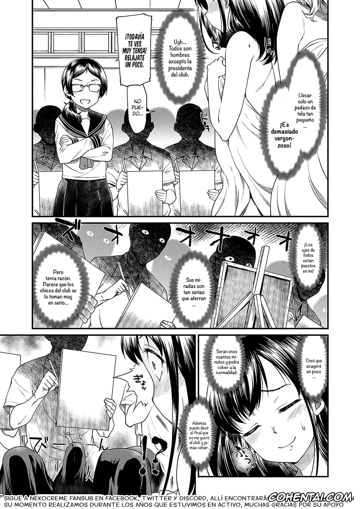 Revistas hentai, COMIC ExE hentai, Kono Bijutsubu ni wa Mondai ga Aru Rashii (COMIC ExE 20), pagina 3