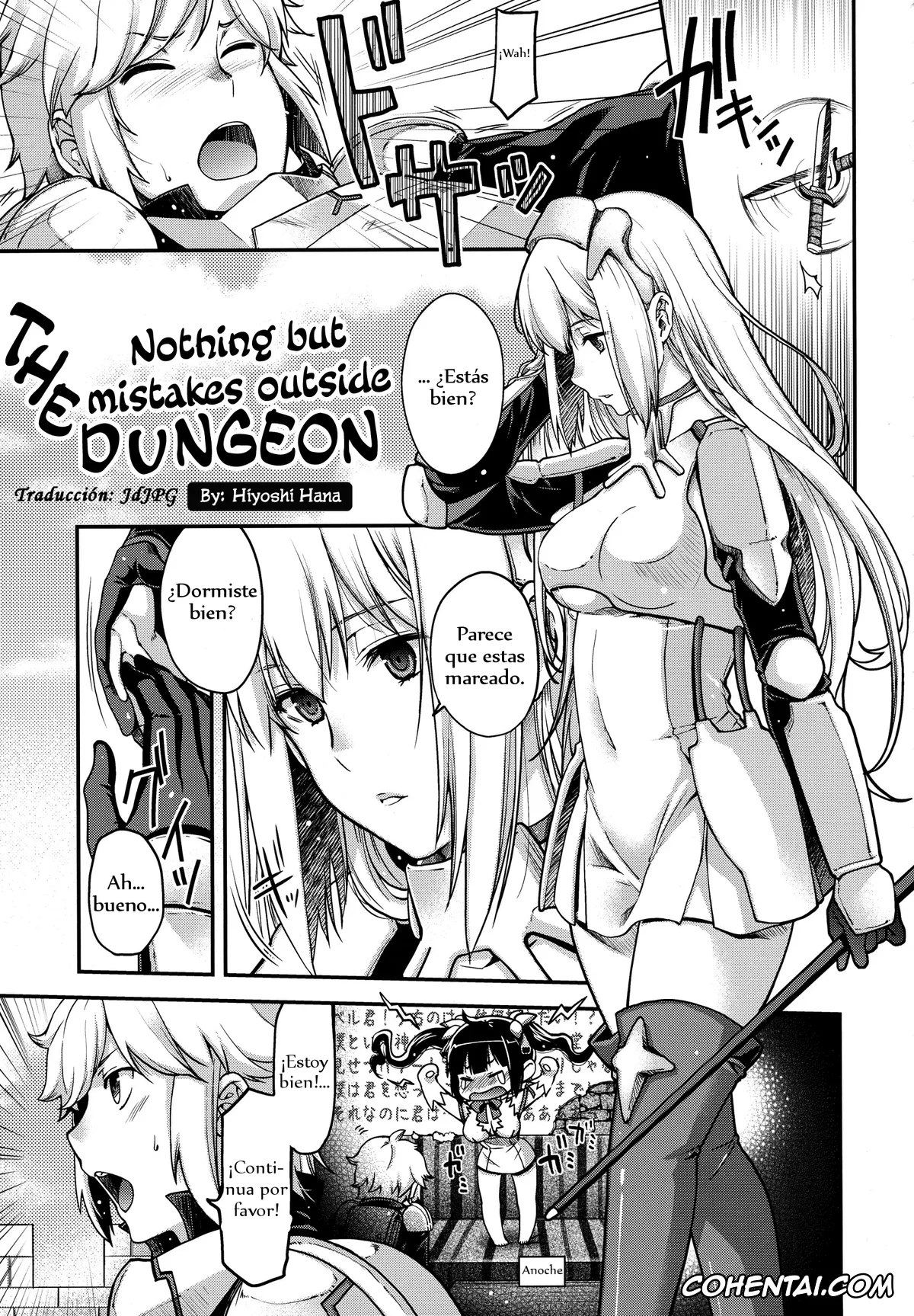 Dungeon ni Deai o Motomeru no wa Machigatteiru Darou ka xxx, Aiz Wallenstein xxx, Bell Cranel xxx, Dungeon no Soto wa Machigai Darake!! (Dungeon ni Deai o Motomeru no wa Machigatteiru Darou ka), pagina 1