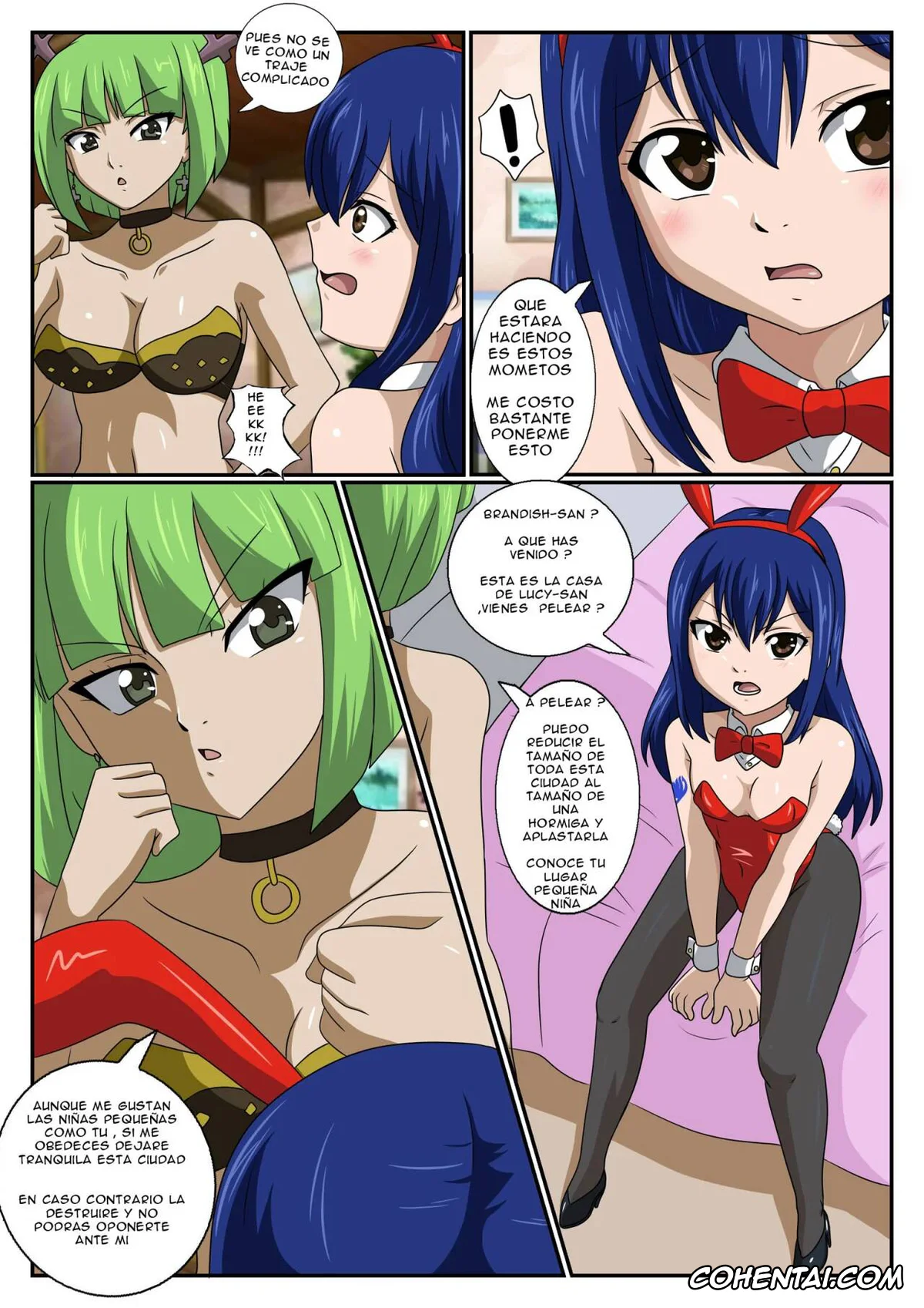 Fairy Tail xxx, Brandish U xxx, Lucy Heartfilia xxx, Wendy Marvell xxx, Oishisa no Himitsu wa, Wendy 2 (Fairy Tail), pagina 7