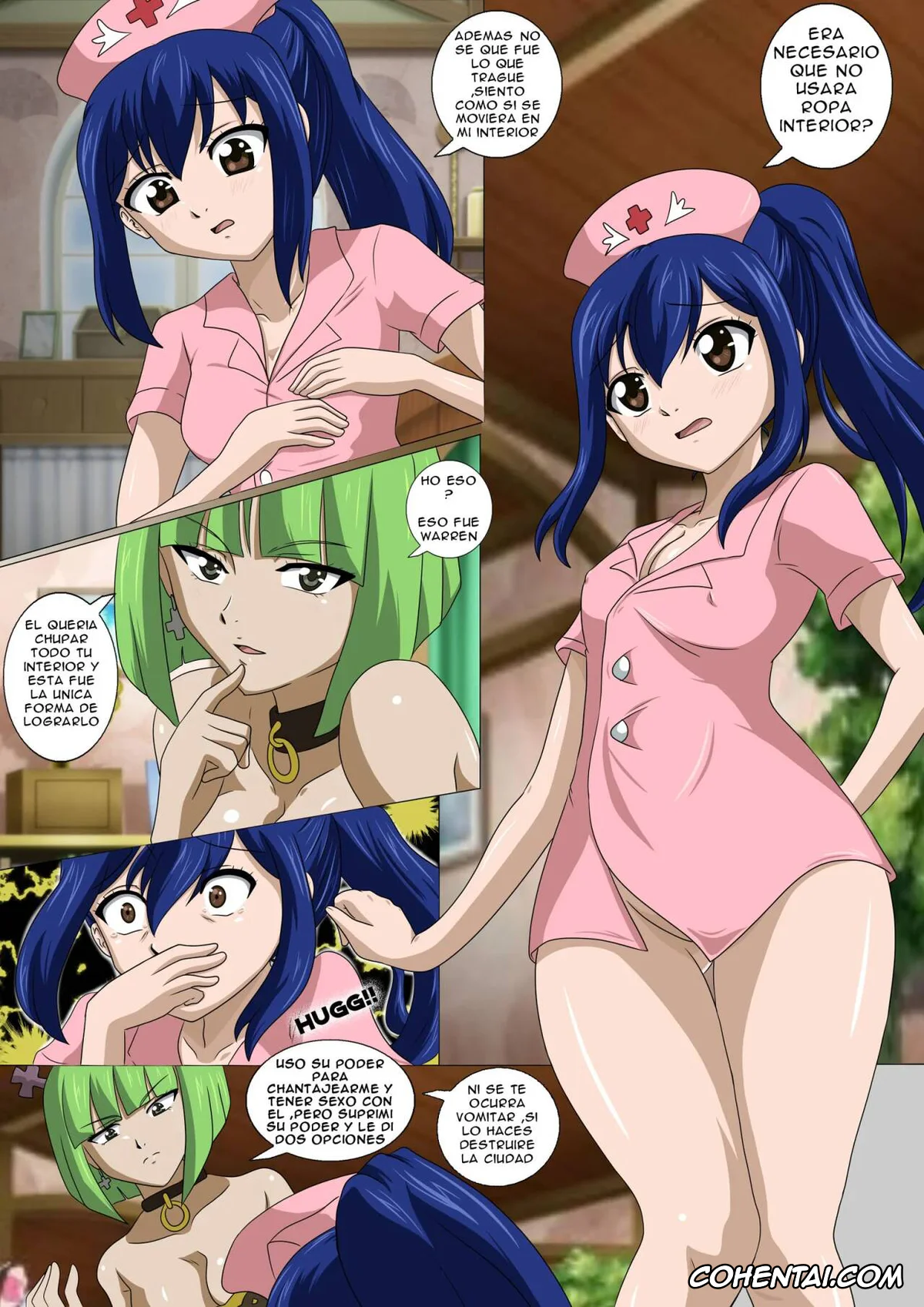 Fairy Tail hentai, Brandish U hentai, Lucy Heartfilia hentai, Wendy Marvell hentai, Oishisa no Himitsu wa, Wendy 2 (Fairy Tail), pagina 9