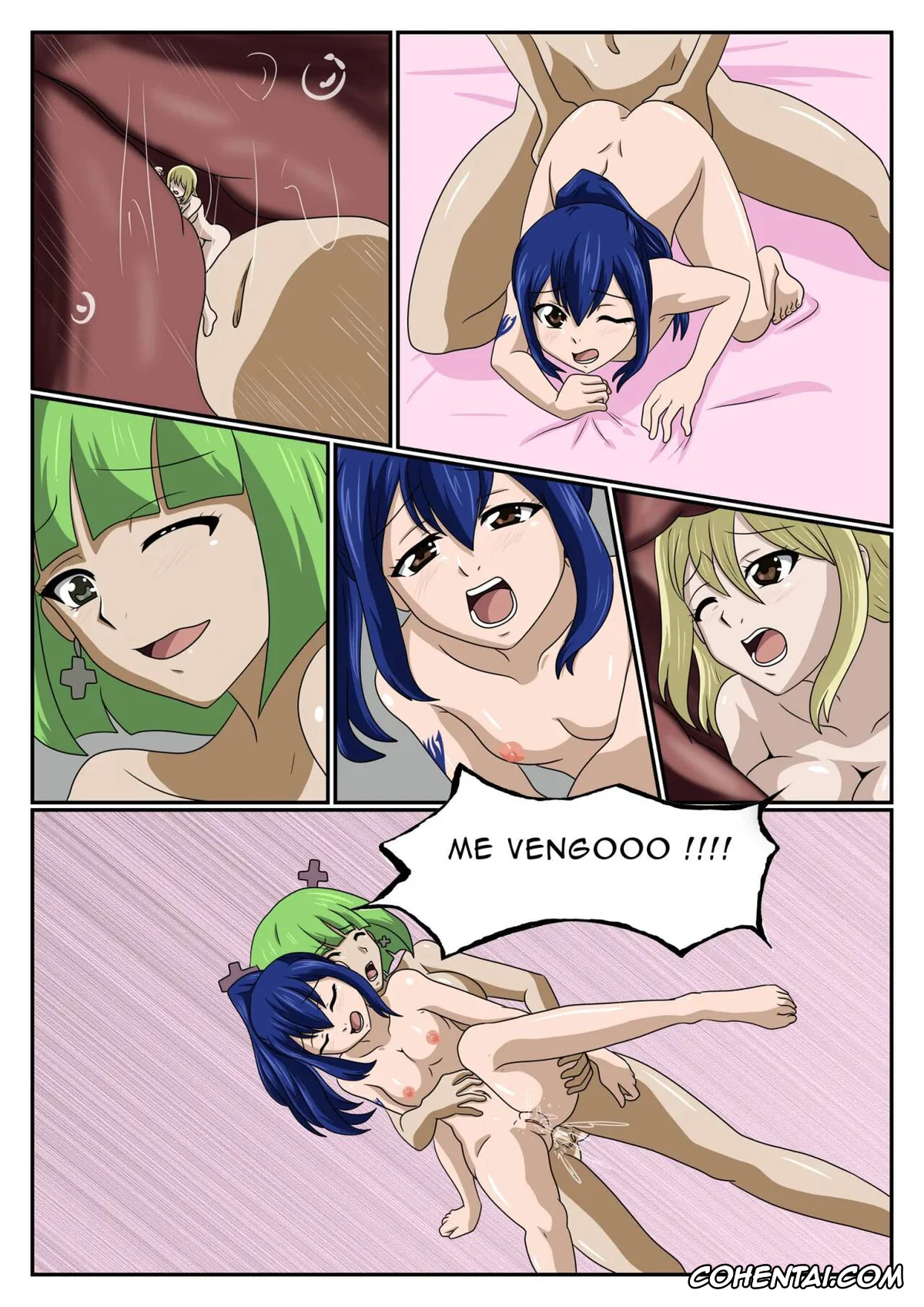 Fairy Tail hentai, Brandish U hentai, Lucy Heartfilia hentai, Wendy Marvell hentai, Oishisa no Himitsu wa, Wendy 2 (Fairy Tail), pagina 27