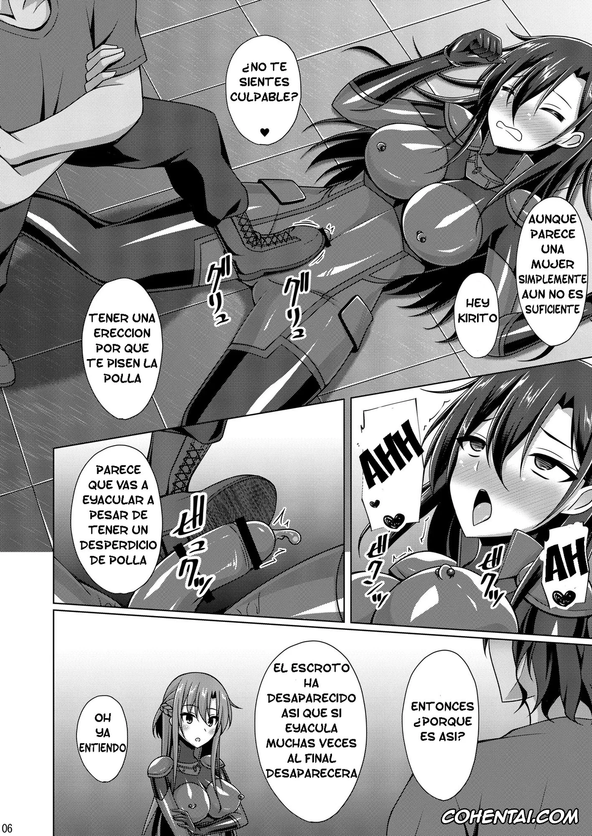 Sword Art Online porno, Asuna Yuuki porno, Kazuto Kirigaya | Kirito porno, Kuro no Kenshito Yobareta Ore wa mou nai… IFEND (Sword Art Online), pagina 5