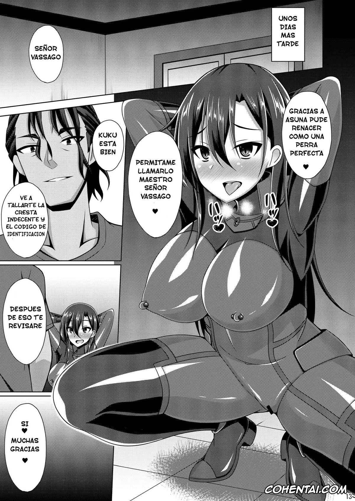 Sword Art Online hentai, Asuna Yuuki hentai, Kazuto Kirigaya | Kirito hentai, Kuro no Kenshito Yobareta Ore wa mou nai… IFEND (Sword Art Online), pagina 12