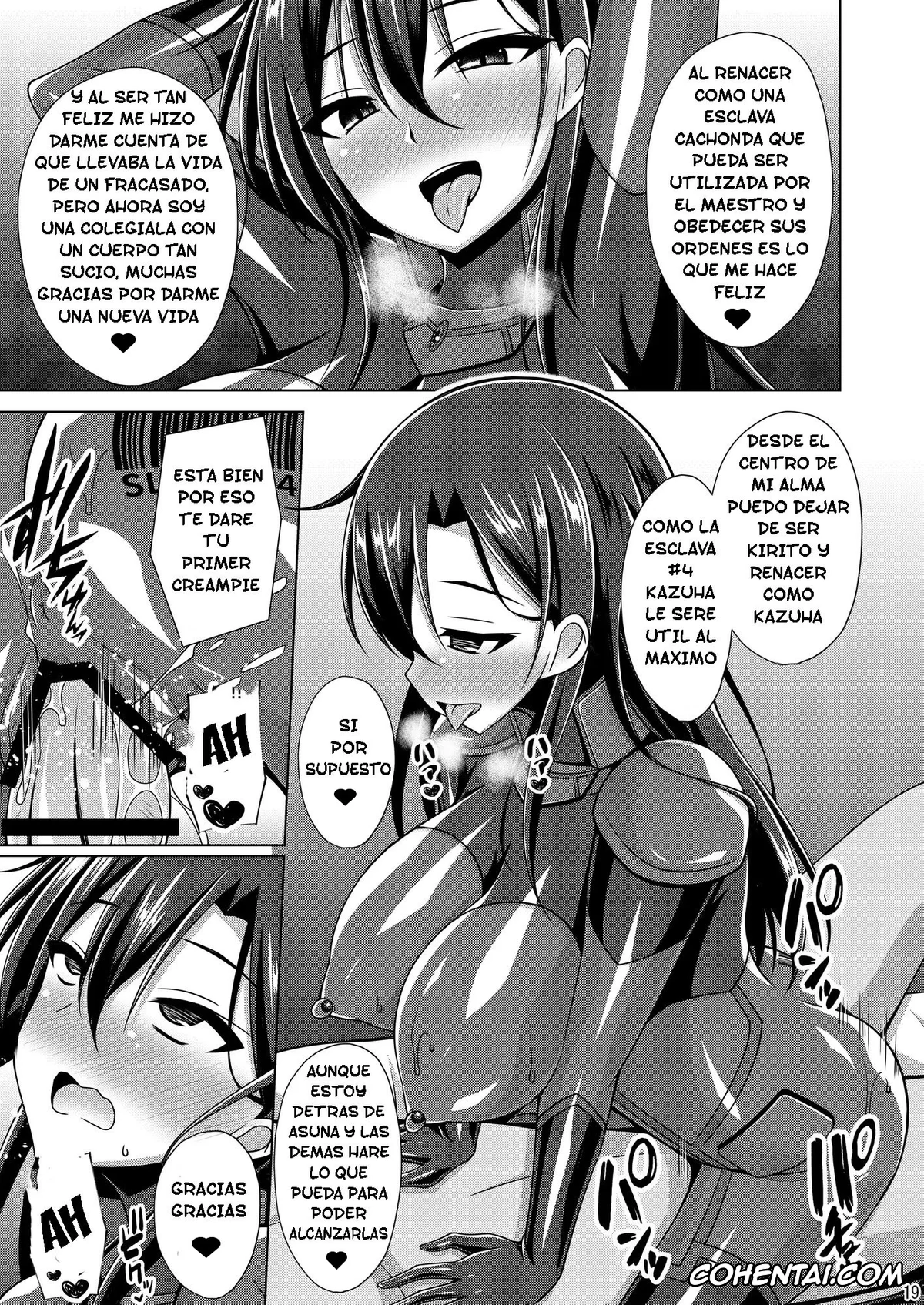Sword Art Online hentai, Asuna Yuuki hentai, Kazuto Kirigaya | Kirito hentai, Kuro no Kenshito Yobareta Ore wa mou nai… IFEND (Sword Art Online), pagina 18