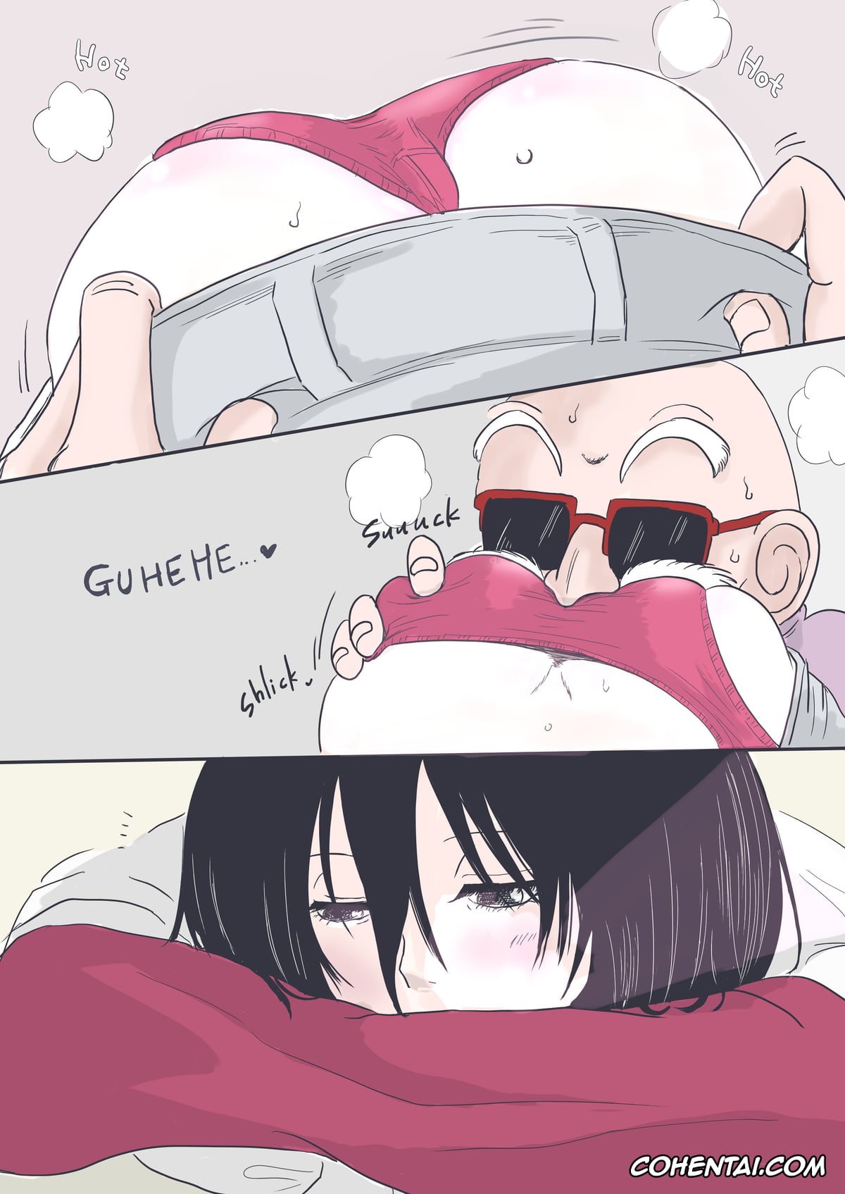 Dragon Ball porno, Shingeki No Kyojin | Attack On Titan porno, Master Roshi porno, Mikasa Ackerman porno, KameMika Tsuzuki (Shingeki no Kyojin, Dragon Ball), pagina 2