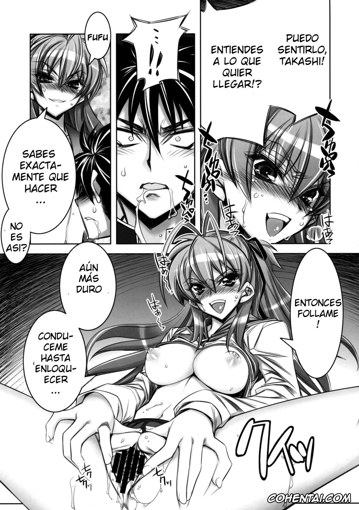 Highschool Of The Dead porno, Rei Miyamoto porno, Takashi Komuro porno, D(0)HOTD3 D.A.T. (Highschool of the Dead), pagina 11