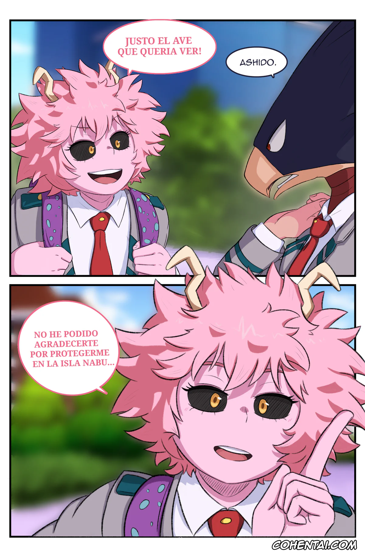 My Hero Academia | Boku No Hero Academia hentai, Fumikage Tokoyami hentai, Mina Ashido hentai, Arigatou (Boku no Hero Academia), pagina 3