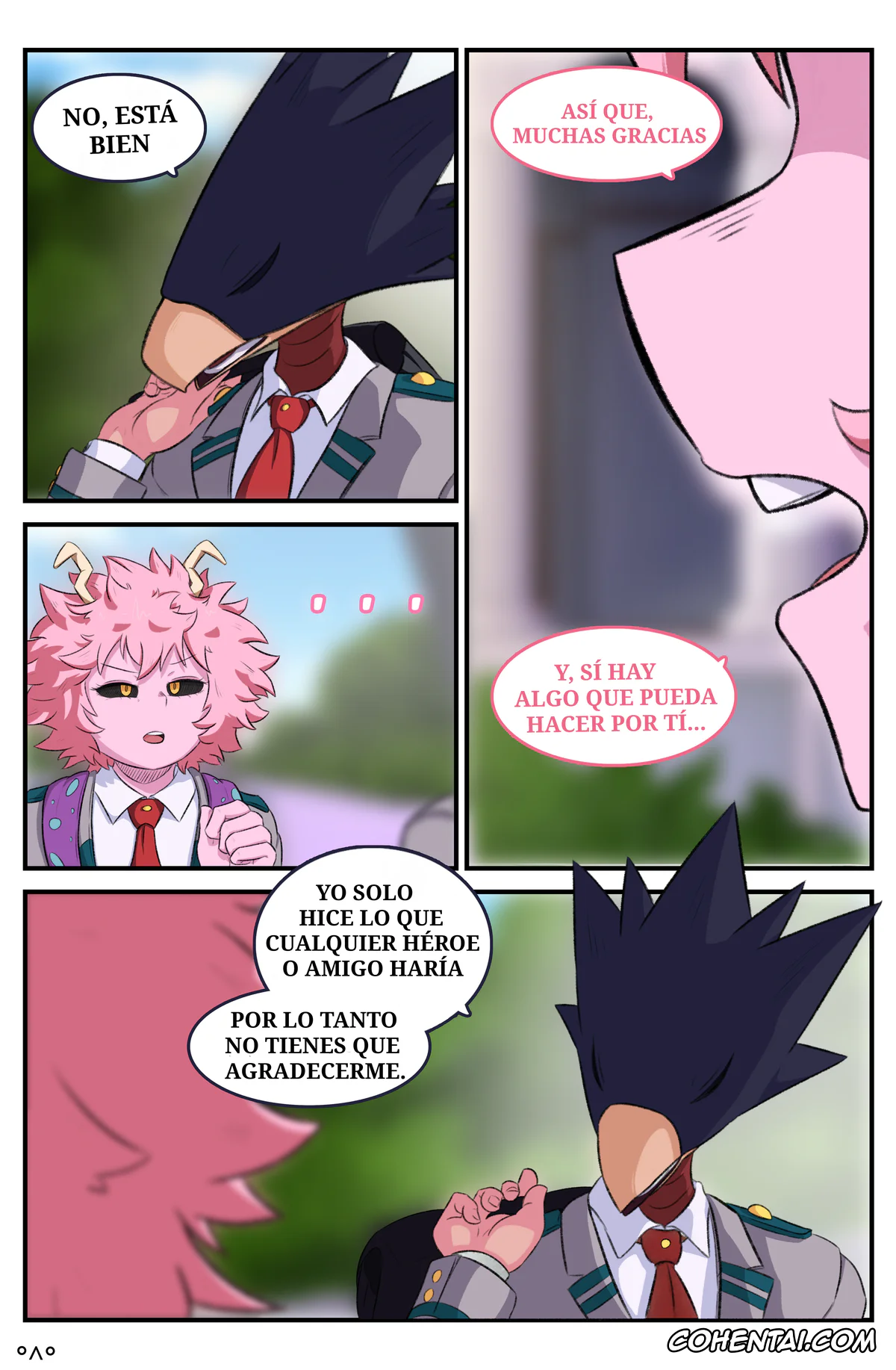 My Hero Academia | Boku No Hero Academia porno, Fumikage Tokoyami porno, Mina Ashido porno, Arigatou (Boku no Hero Academia), pagina 5