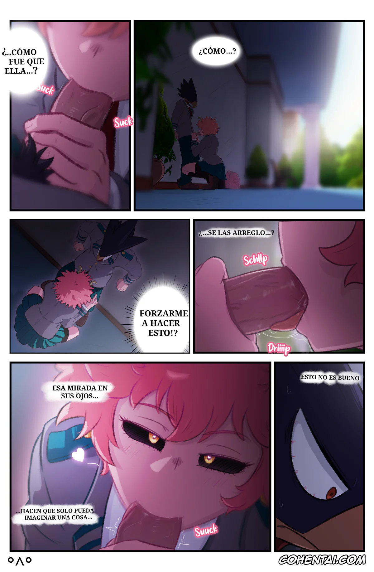 My Hero Academia | Boku No Hero Academia porno, Fumikage Tokoyami porno, Mina Ashido porno, Arigatou (Boku no Hero Academia), pagina 8