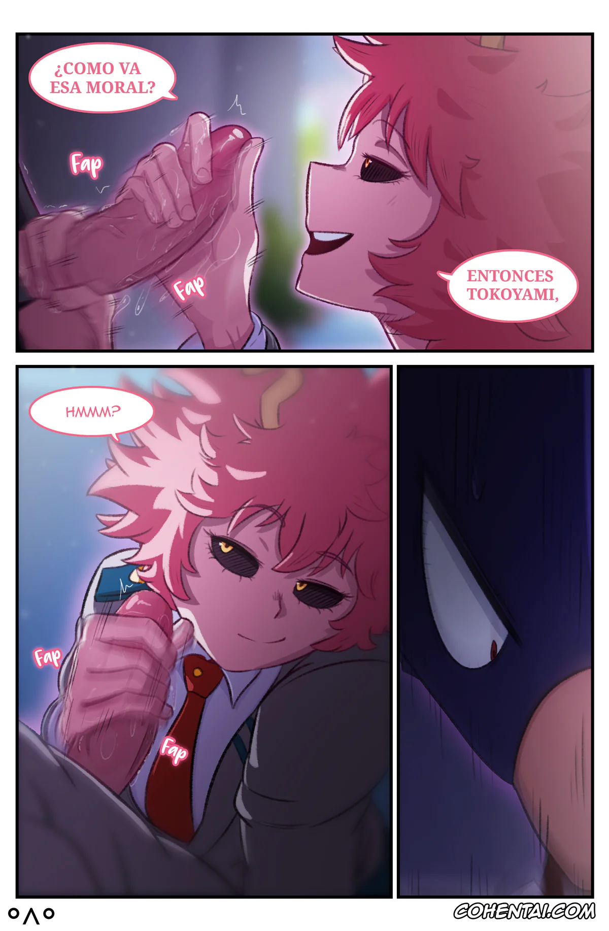 My Hero Academia | Boku No Hero Academia hentai, Fumikage Tokoyami hentai, Mina Ashido hentai, Arigatou (Boku no Hero Academia), pagina 12