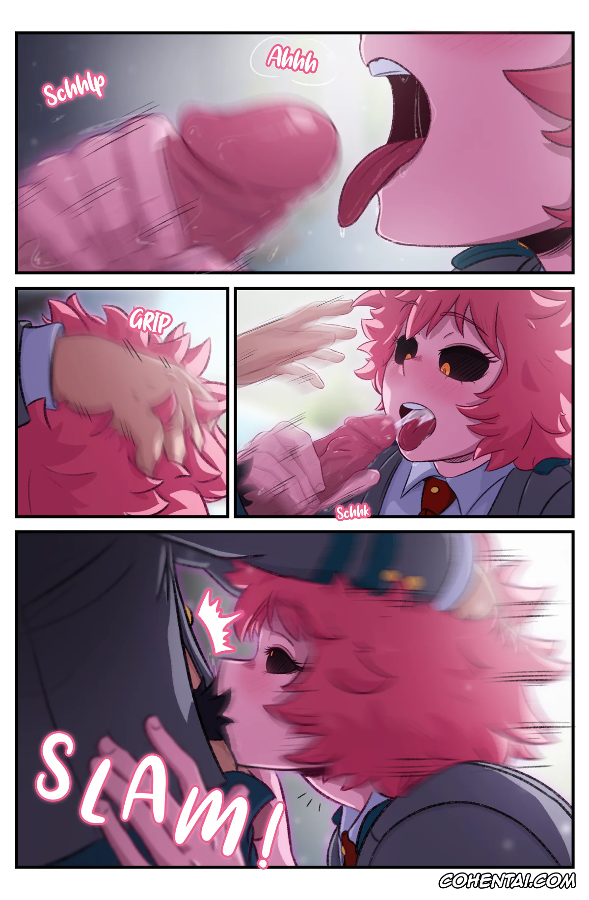 My Hero Academia | Boku No Hero Academia xxx, Fumikage Tokoyami xxx, Mina Ashido xxx, Arigatou (Boku no Hero Academia), pagina 16