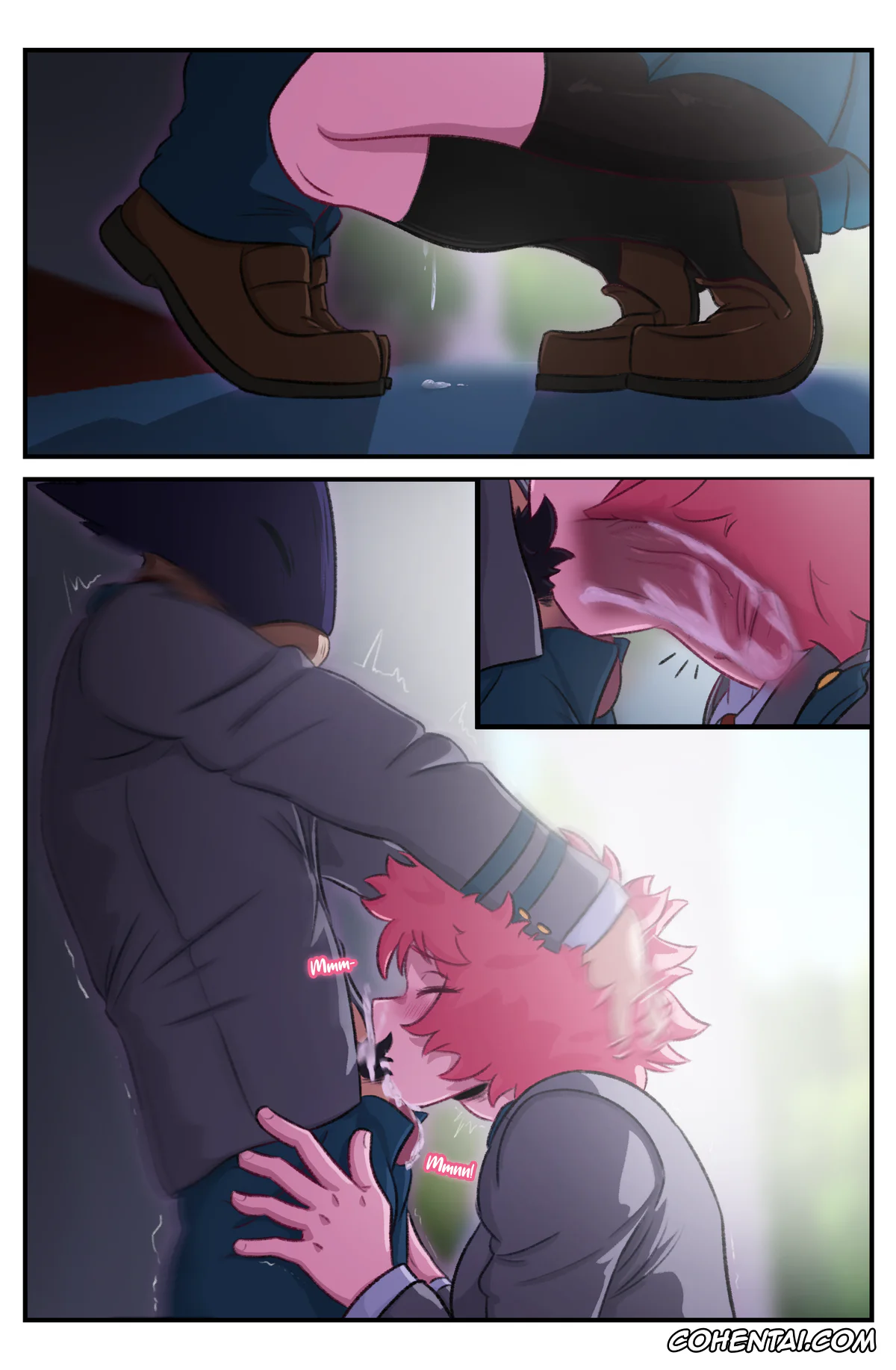 My Hero Academia | Boku No Hero Academia porno, Fumikage Tokoyami porno, Mina Ashido porno, Arigatou (Boku no Hero Academia), pagina 17