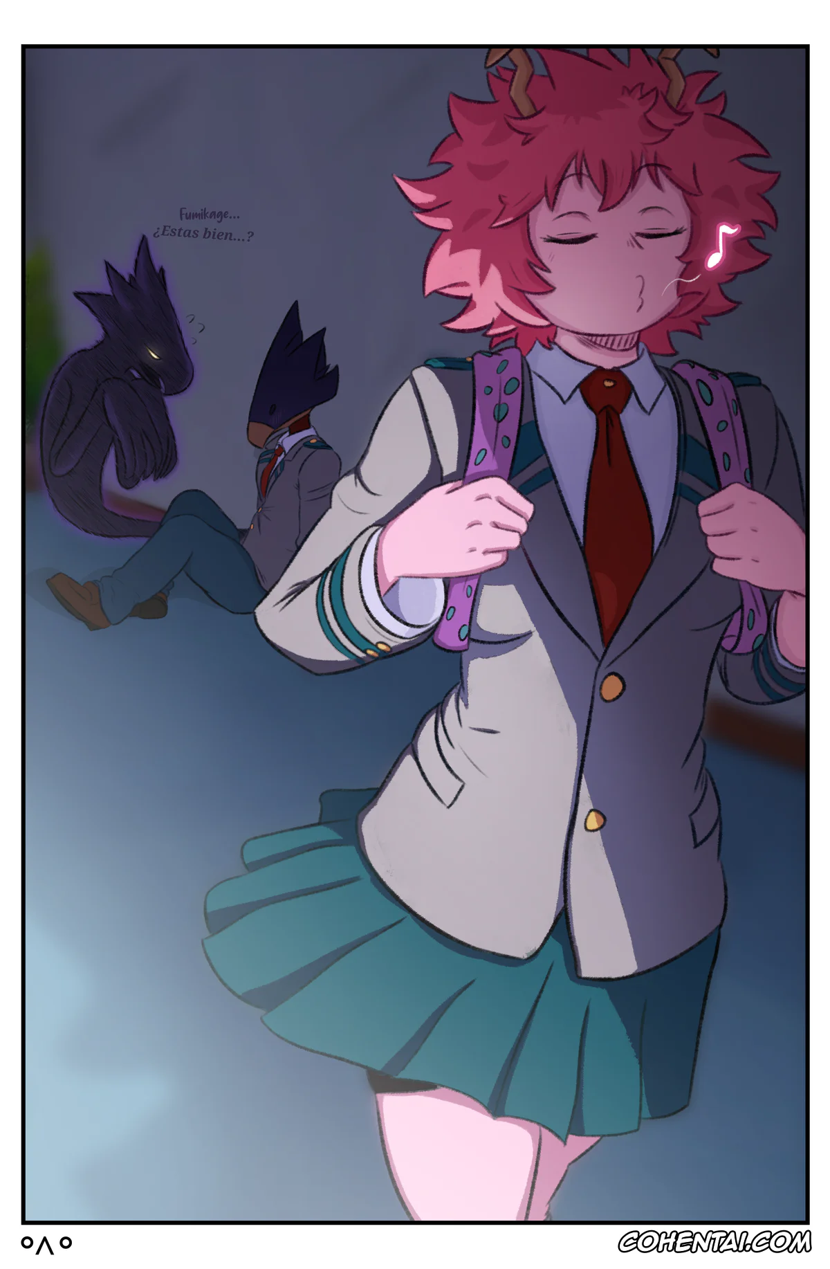My Hero Academia | Boku No Hero Academia hentai, Fumikage Tokoyami hentai, Mina Ashido hentai, Arigatou (Boku no Hero Academia), pagina 21