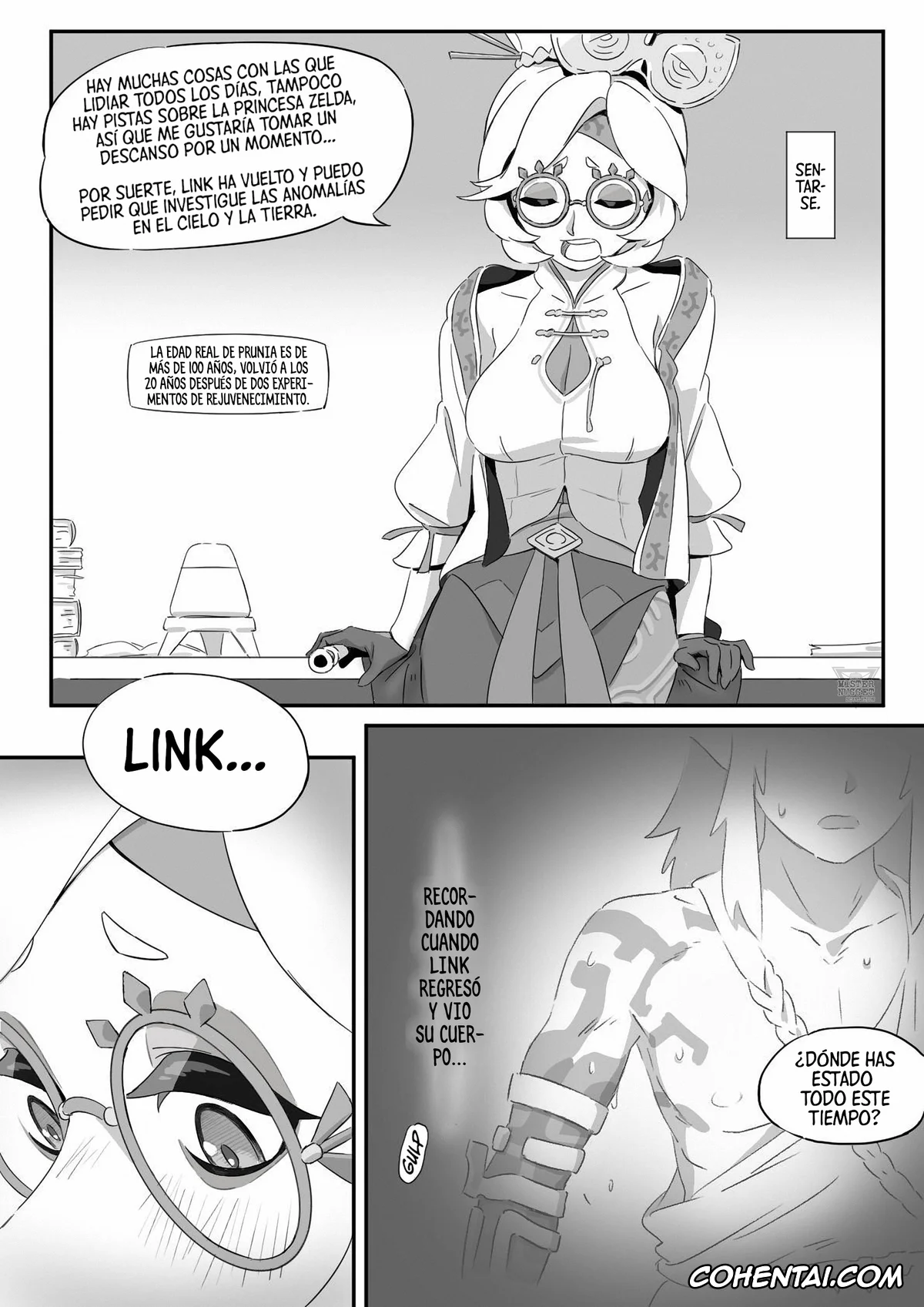 The Legend Of Zelda hentai, Link hentai, Purah hentai, Purua no nayami (The legend of zelda), pagina 3