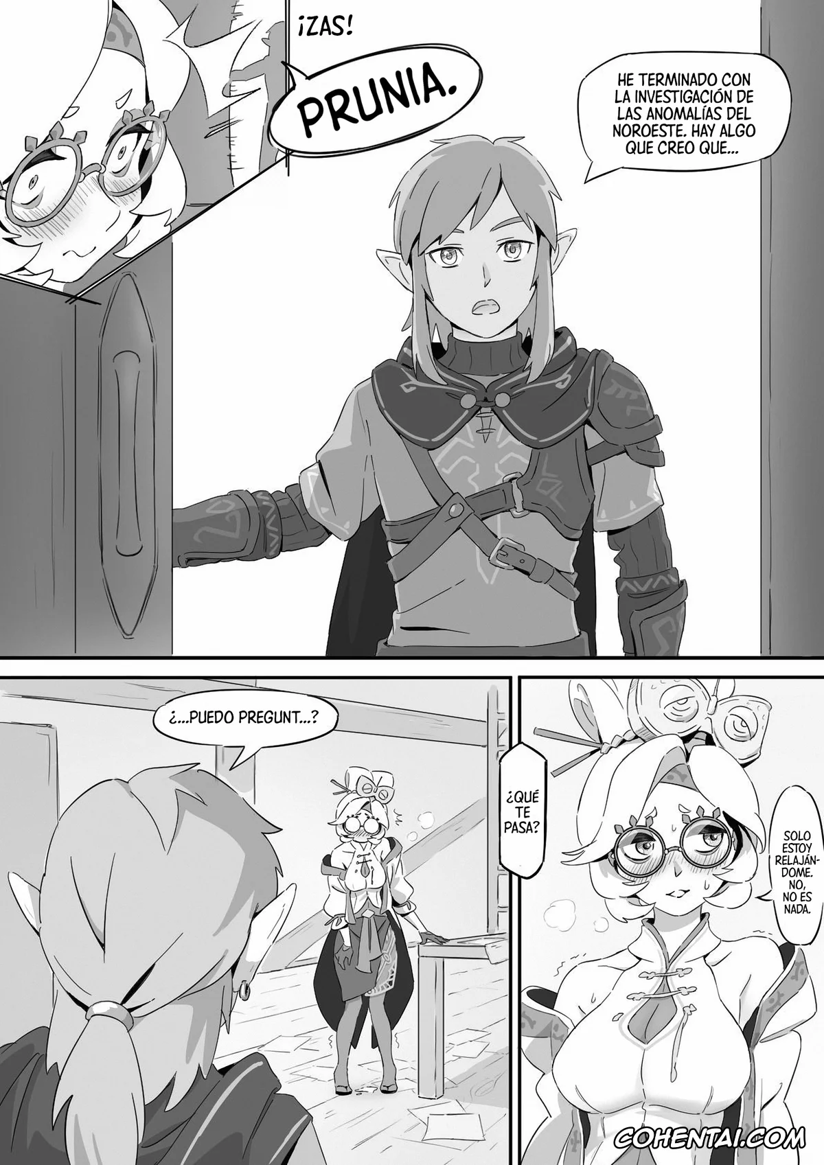 The Legend Of Zelda porno, Link porno, Purah porno, Purua no nayami (The legend of zelda), pagina 5