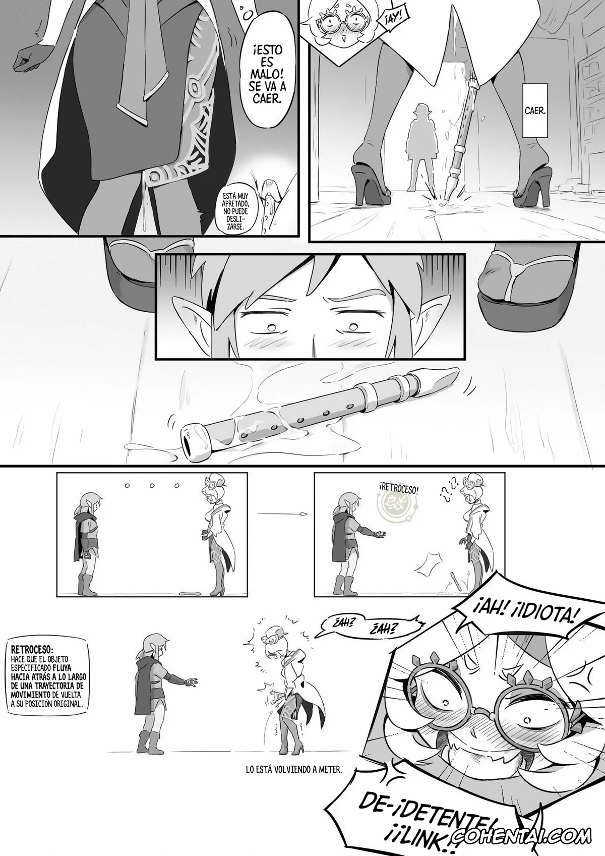 The Legend Of Zelda hentai, Link hentai, Purah hentai, Purua no nayami (The legend of zelda), pagina 6