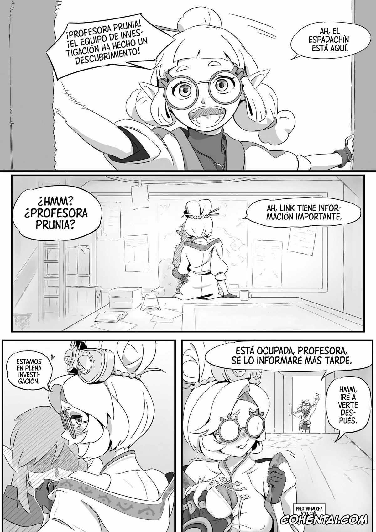 The Legend Of Zelda hentai, Link hentai, Purah hentai, Purua no nayami (The legend of zelda), pagina 9