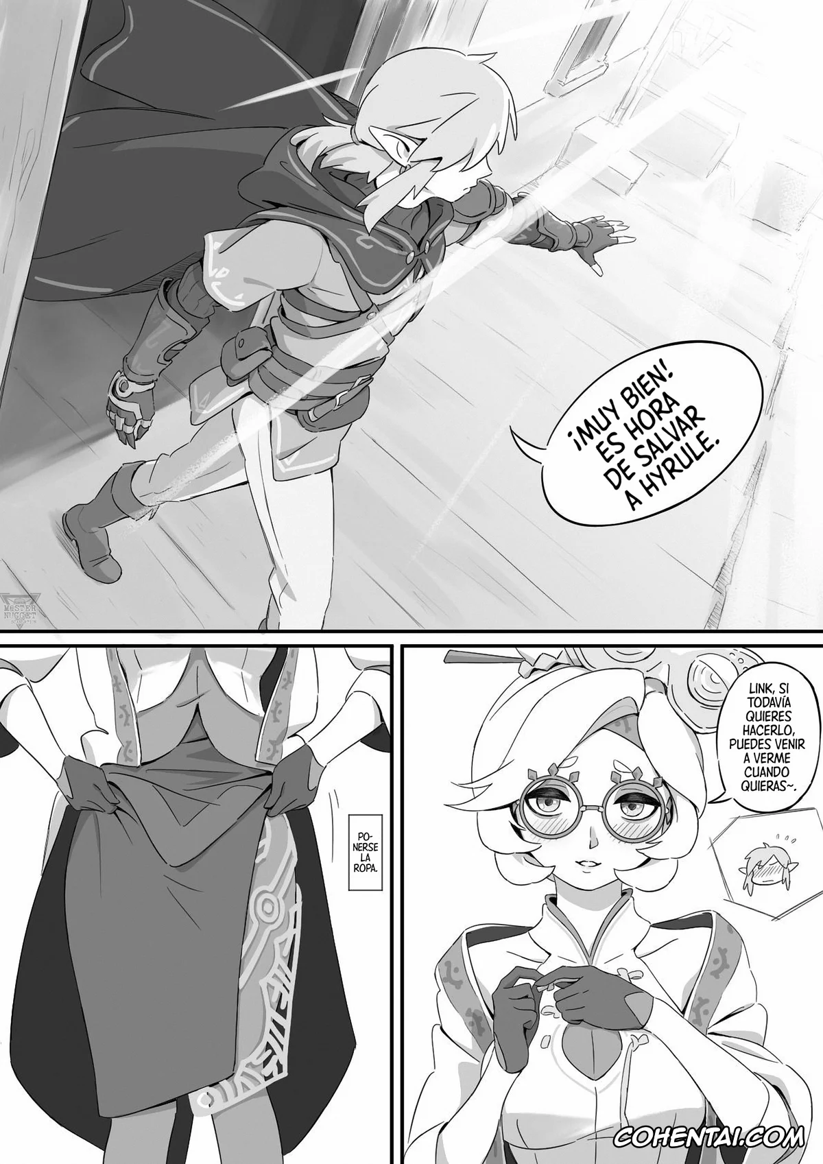 The Legend Of Zelda xxx, Link xxx, Purah xxx, Purua no nayami (The legend of zelda), pagina 16