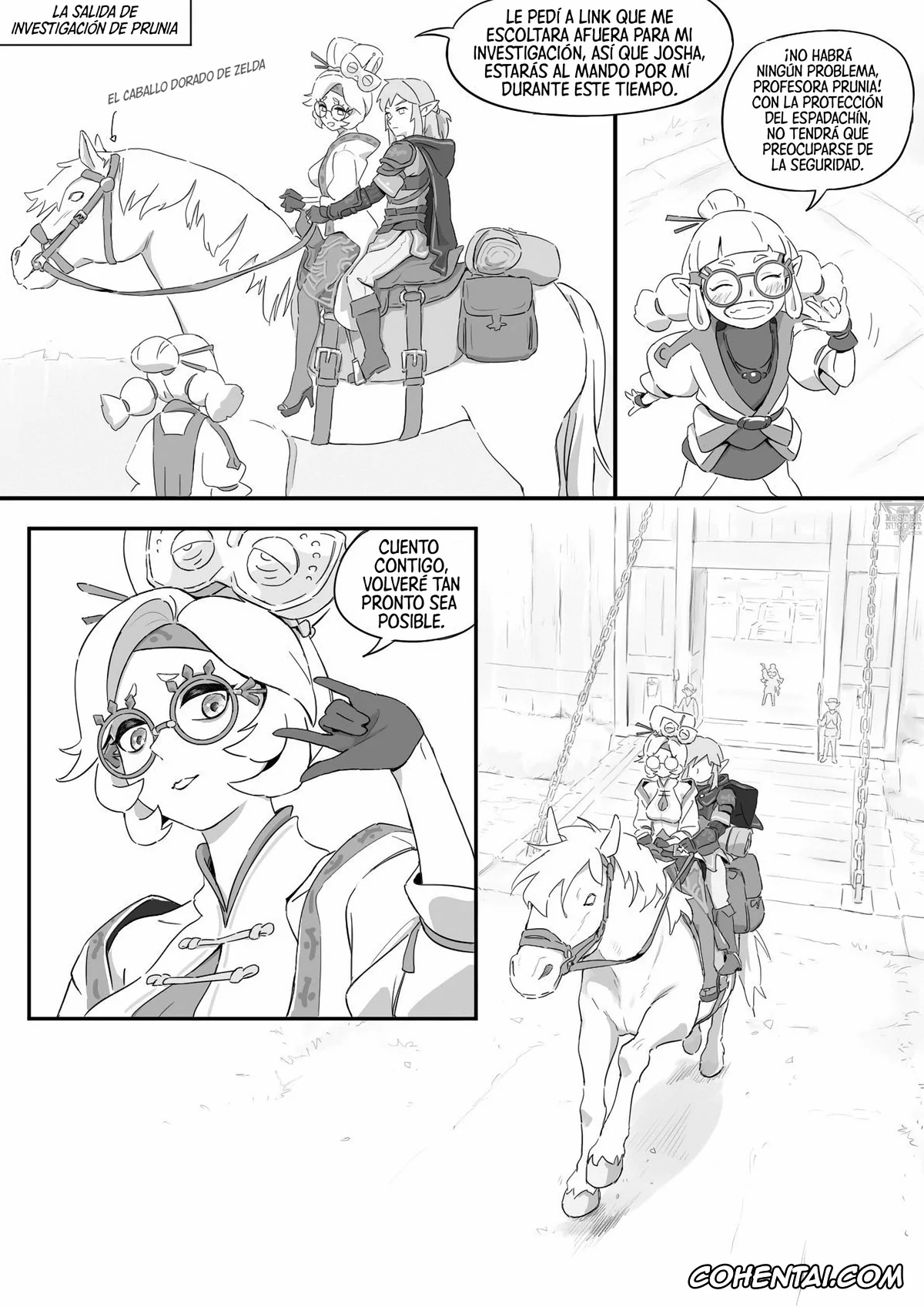 The Legend Of Zelda xxx, Link xxx, Purah xxx, Purua no nayami (The legend of zelda), pagina 19